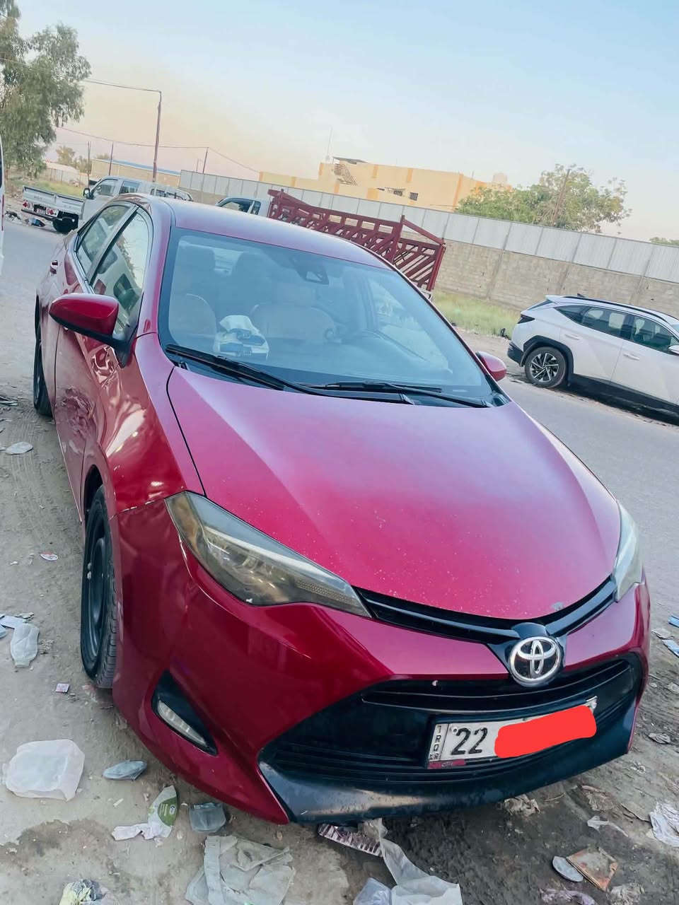 سلام عليكم للبيع كورلا موديل ٢٠١٨ وارد امريكي ضررها جامرلغ الامامي جهة عكس السائق فقط بدون داخل وبالعراق صار بيها حادث جامرلغات الخلفية فقط الحوض مبدل سيارة كير مكينة صدر امامي خلفي يعني بيها خمس قطع صبغ جامرلغات خلفية وجامرلغ أمامي وقبق الجنطه والباب  تبريد تخم تاير خير من بس صتر ربك عليها غرامات 250  سيارة شواصي الغود قماره كفاله سيارة حلوه أحلى من الصوره. 
السعر / ( 104 وبيه مجال بسيط) 
العنوان / ( بغداد التاجي قرب المرور ). 
الرقم / ( ***********) 
 ملاحظة/ ( مكلف بالنشر).
