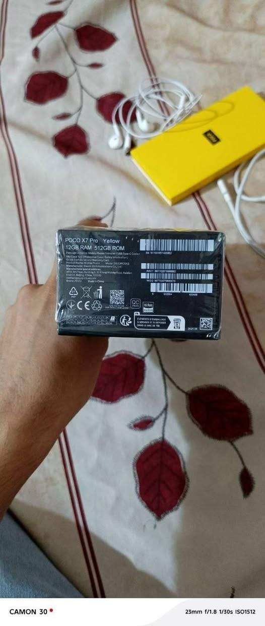 جهاز بوكو 7 x برو البيع جهاز نضيف ما صارله اهواي عندي بطاريه 98 نضيف ويا 3 كفرات شاحتنه ويا وسماعات اصليه سعرهه 25 ذاكره 512 عشوائيه 12+4 بل البوبجي 120 سعره 525 بي مجال
جهاز بوكو 7 x برو البيع جهاز نضيف ما صارله اهواي عندي بطاريه 98 نضيف ويا 3 كفرات شاحتنه ويا وسماعات اصليه سعرهه 25 ذاكره 512 عشوائيه 12+4 بل البوبجي 120 سعره 525 بي مجال 
عنواني بصره حيانيه حي الشرطه رقم *********** واتساب 
***********نتصال
