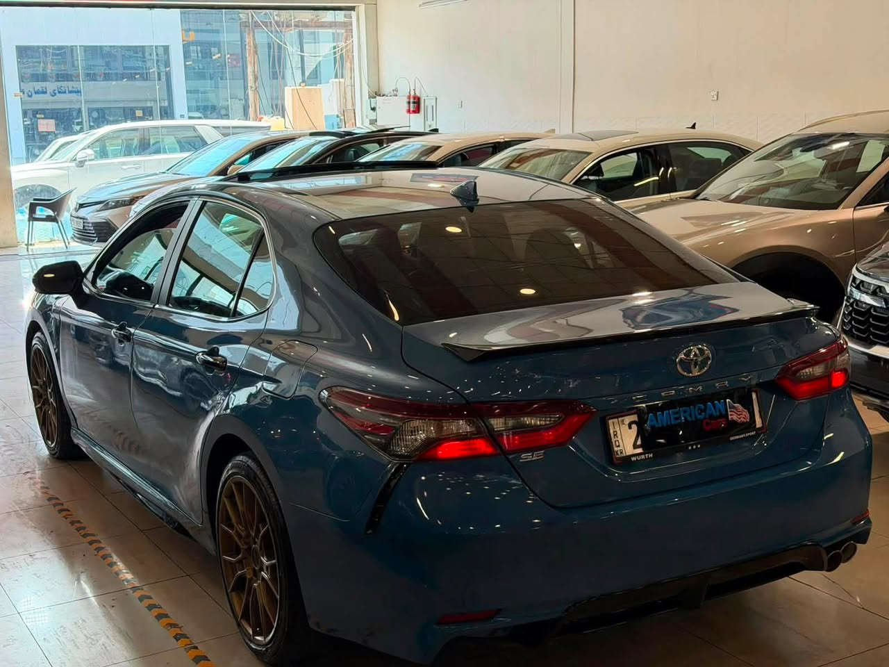 سعري بلاش
للبيع ((مراوس )
TOYOTA CAMRY 2024SEفول

رقم :  اربيل 

موديل  2024

اللون : ازرق تريند

الفئة:  SEسلايت فول
بدون ارباك كامل سليم

الحادث : به س جاملخ سبوغ5قطعة كلر  امريكي
حجم المحرك :   2.5L 4
السلندر: 4
المشي60 الف كيلو قابل لزيادة 
للاستفسار للأتصال ***********
***********وتساب

العنوان . اربيل معرض امريكان كارس  (Amrican Cars Offical) .
