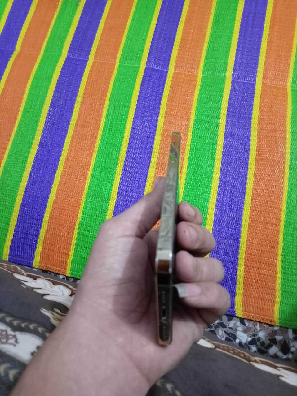 سلام عليكم
12pro max
ذاكرة 512
بطارية 🔋 
84
مكفول ماعده بس هاي الجامه مال كامرة مبدلة 
كلشي شغال بي 
ضهر مالته مثل ماموضح بلصورة 
فقط هذا ال بي 
السعر 425 
او بي مجال مكاني بغداد الشعب الثعالبه 
***********
