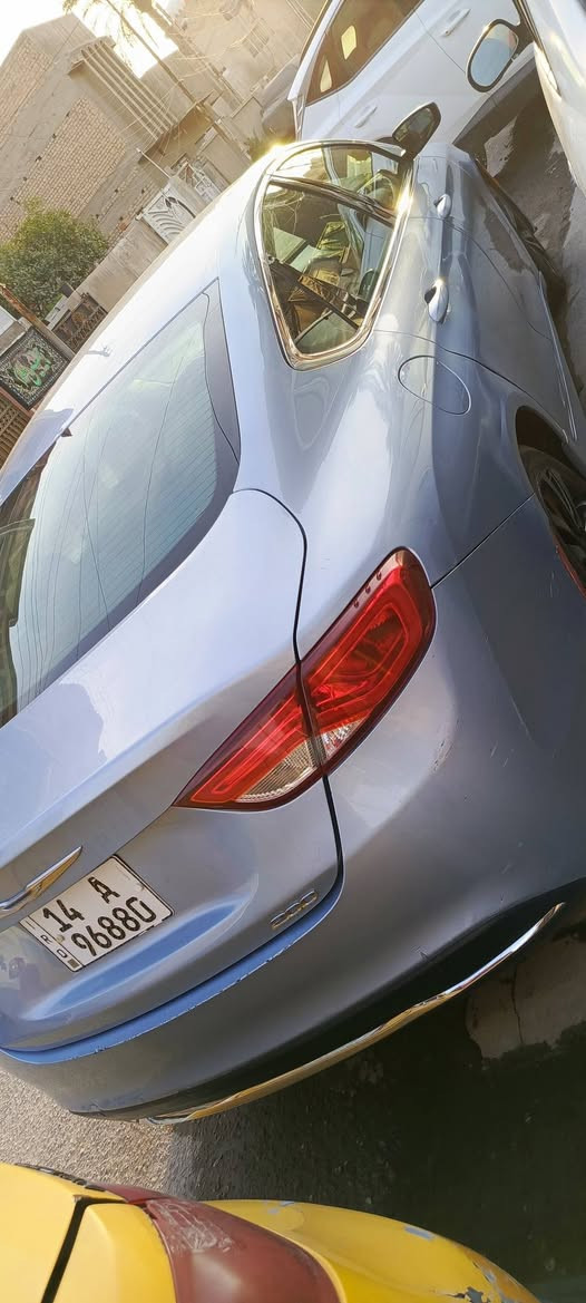 كريسلر c200  موديل 2015
محرك كير تبريد جاهزة 

صدر يحتاج صيانة 

مواصفات عادية 

بيهة مكانات صبغ كلها من الجامة وجوة ابيعلك حزام اذا تريد 

بسمي 

سنوية وهزة ولوحات كله جديد تحويل ساعتين ميطول 
السعر  ٨٨
رقمي ***********

