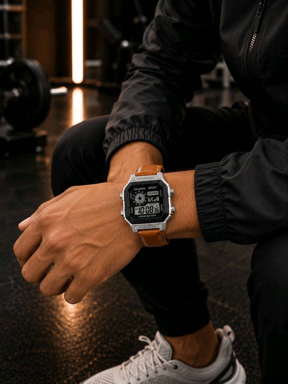 موديل جديد 🕰️

رجالي سبورت SPORT الكتروني ⌚
سير جلد مخيط 🧵
مقاوم للماء 💧
انارة ليلية 🔦
منبه ⏰
تاريخ يوم + شهر 📅
ظهر براغي 🔩

الوزن 33 غرام ⚖️
القطر 39 ملم 📏
السمك 13.50 ملم

سعر القطعة 2500 الف 💰
سعر الدرزن 30.000 الف