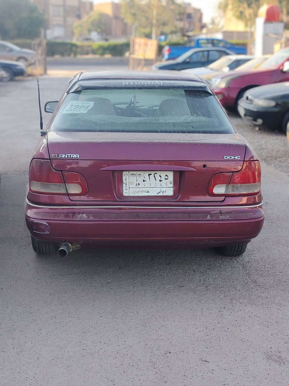 يالله النتره دمعه دبل تريشه موديل 94رقم ديالى مشروع وطني
محرك مفتوح ((((كير اتو)))) كير محرك نضاف سياره مكفوله من ضربه قمره تكم بلادي بدون معجون صبغ للجماليه صدر مشتغله جديد طكه متسمع كهربيات كله تشتغل داخله حلو نضيفه  بل عافيه ع ياخذه سعر سياره ٢٦بيه مجال للشراي شرط تحويل مكاني ديالى بعقوبه مركز ***********
