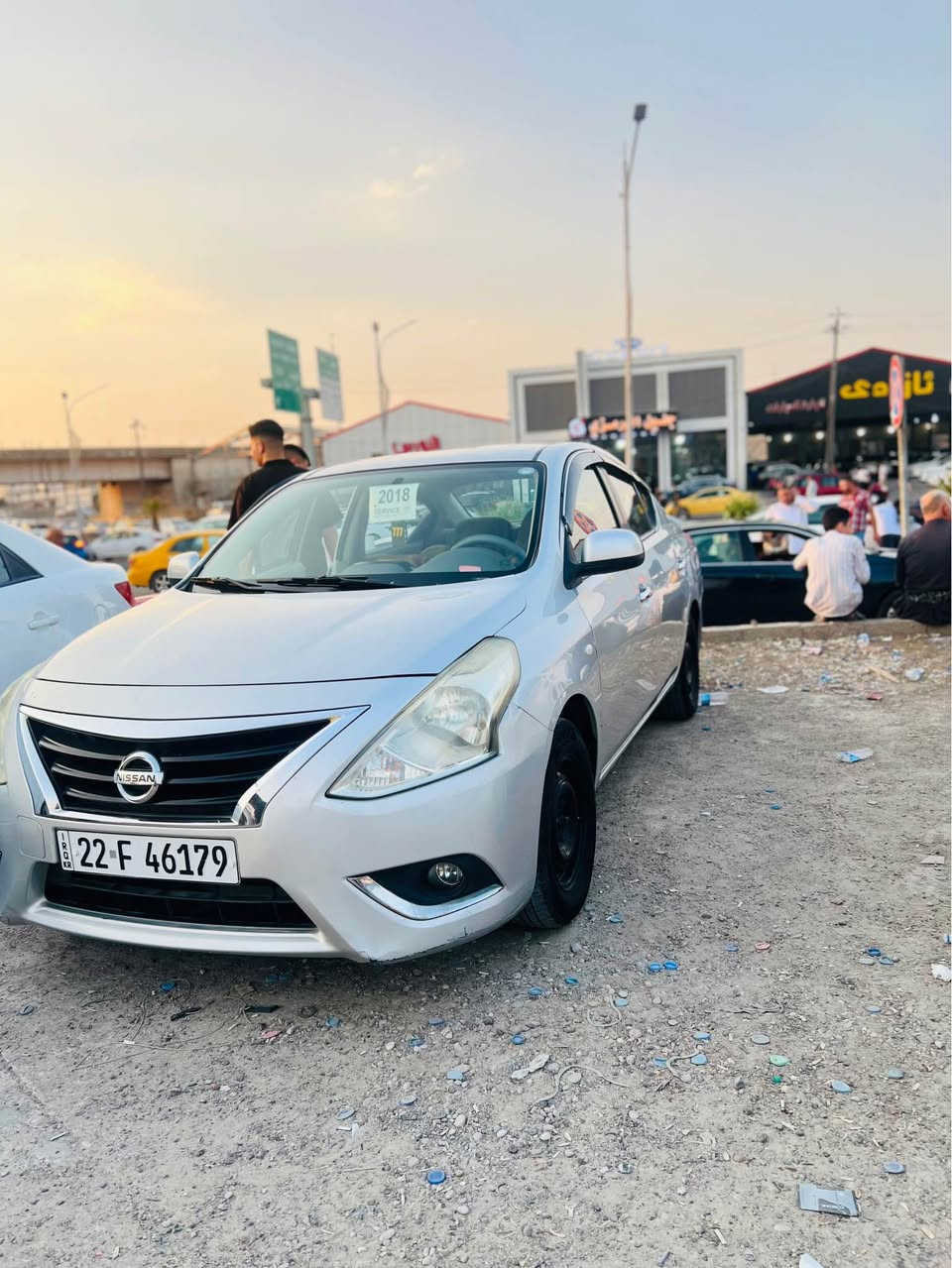 نیسان سەنی مۆدیل ٢٠١٨ 
یەک پارچەو نیوی بۆیاخە بی ناو گرتن 
دەرگای سایەقو نیو چاملخ
گیرو مەکینەو تەبریت بە شەرت 
سەنەوی تازەیە تا 2030
کۆبۆن بەنزینی هەیە 
(***********)
واتس ئاپ (***********) كركوك, العراق
