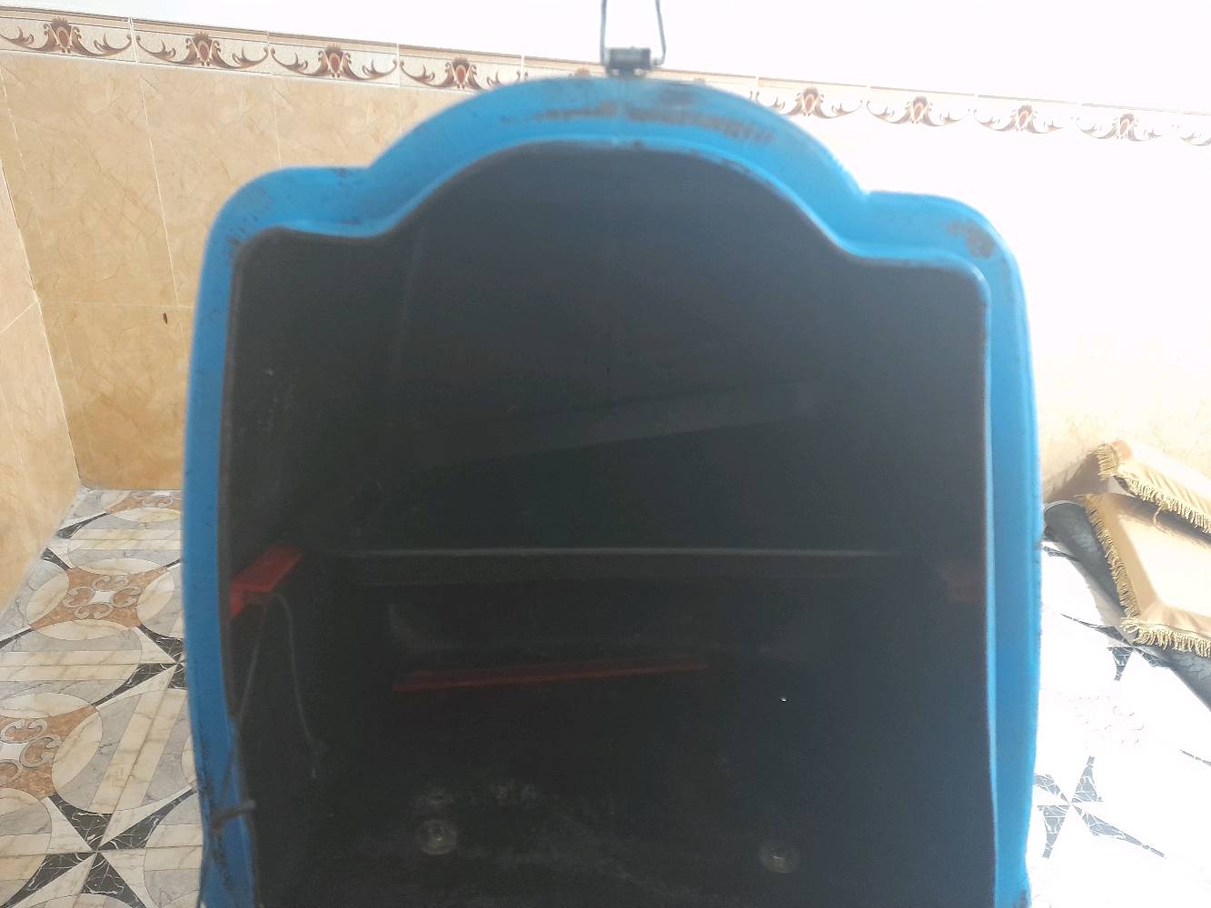 صندوق دلفري للدراجه
صندوگ نضيف حجم كبير لاصحاب التوصيل او للتخزين 
محكم الاغلاق مع مكان قفل
السعر 35 الف وبي مجال
مع الراسطه للتثبيت 5 الاف 
للتواصل خاص او عبر الواتساب وانه بخدمتكم