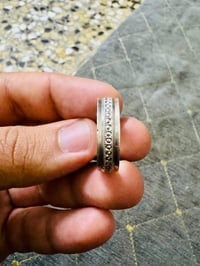 حلقه فضه 925   الوزن تقريبي 8 غرام بالزايد بس اعتقد اقل   قياس 24/25  ...