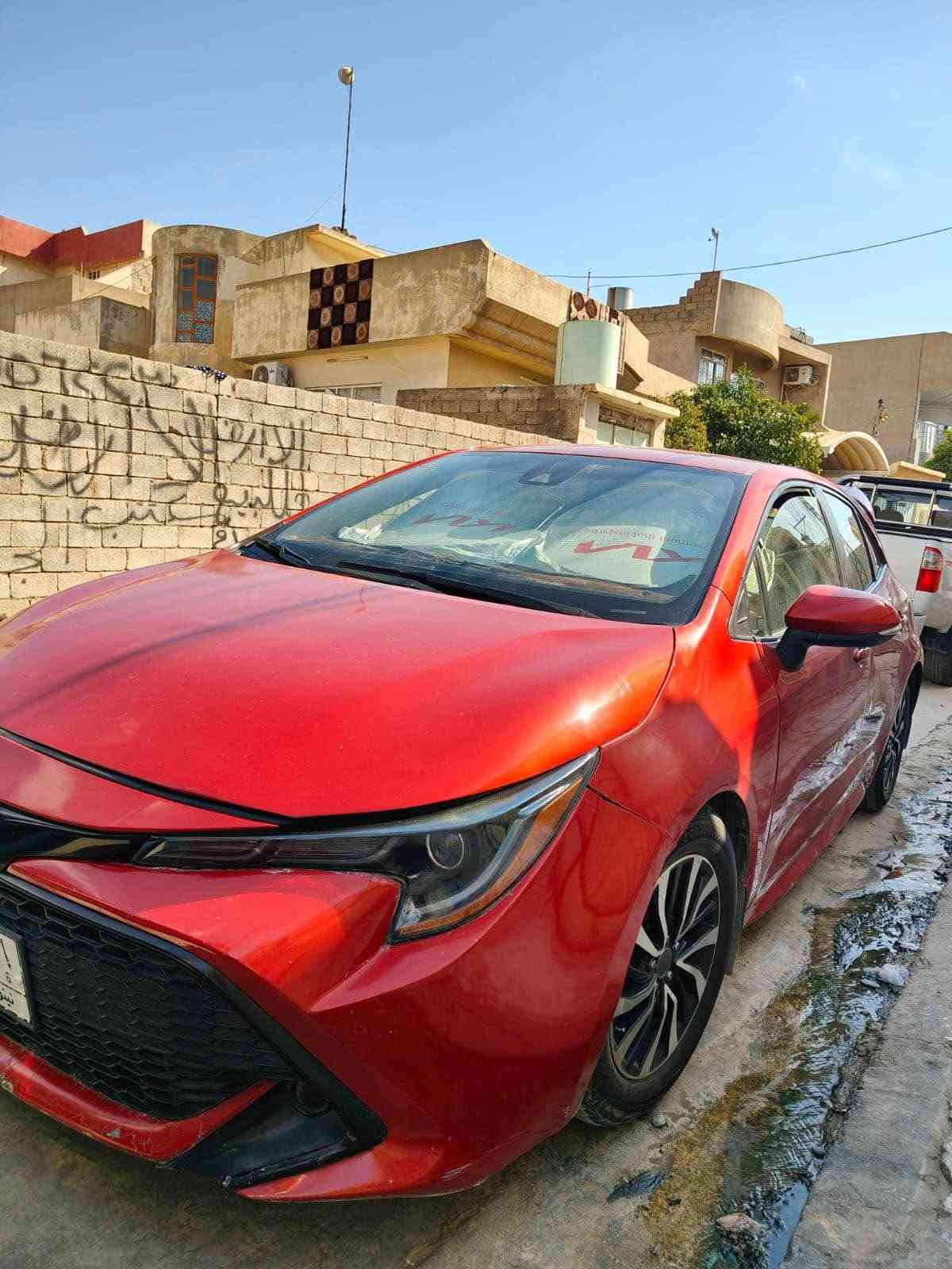 كورلا هاشباك موديل 2019
فئة SE
ماشية 85
سياره رقم نينوى الجديد باسمنه 
كابون بانزين بيها 
فول مواصفات 
رادار امامي نقطة عمياء 
هندبريك بصمة
 تدفئة كشنات تشغل بصمة
مصبوغة حزام بدون حادث
ايرباك سليم
شواصي شرط
محرك شرط 
كير شرط 
طخم تايات جديد 
سنوية لحد 2027 
رقم نينوى انكليزي الصور قبل تبديل الرقم
السعر 100 
الارقام ...*********** موصل, نينوى

