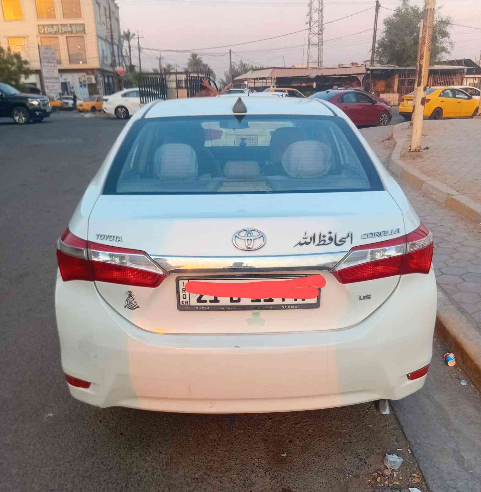 سلام عليكم 
كورلا موديل ١٤ خليجي بأسمي سنويه الى ٢٠٣١ مواصفات بصمه اشاره بلمرايه سياره نضيفه بيه فقط نص جاملغ صبغ موضح بلسونار مكاني بغداد المدائن سعر ١٢٢ ومجال رقمي 
***********
