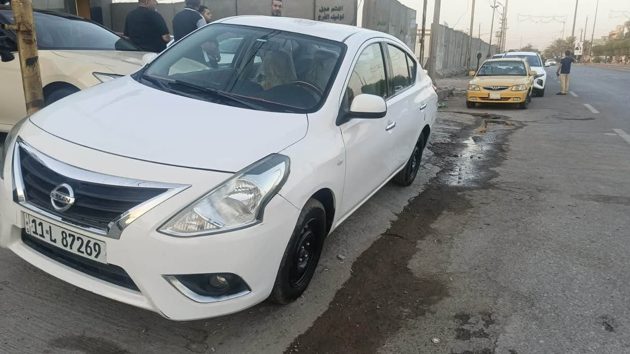للبيع نيسان سني موديل 2021 الصبغ موضح في السونار مكان السياره بغداد هاتف ‭***********‬
سعر السياره95ورقه
