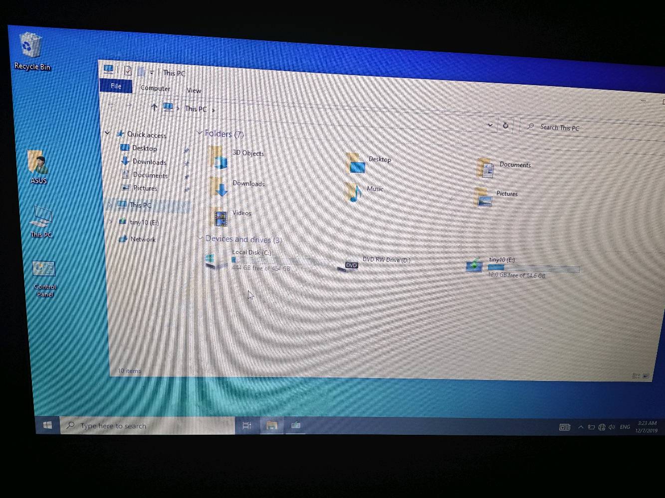 ASUS • كرت انفيديا G210M • يشتغل بالشحن