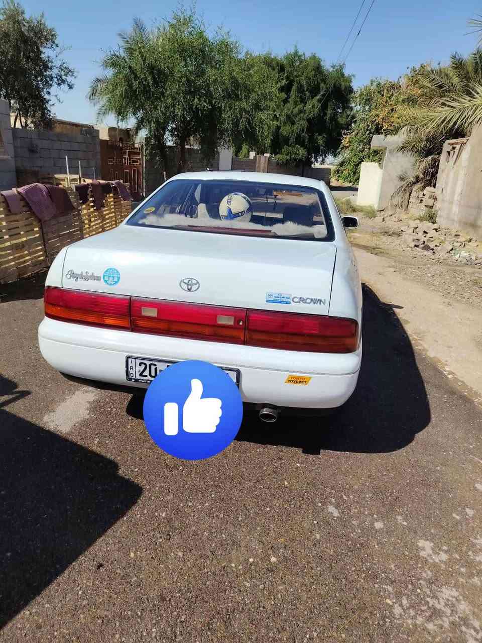 كراون بطه موديل 92 رقم ديالى سنويه جديده السياره جاهزه كامله كير محرك دواخل جدد بدون ضرر وبدون صبغ
*********** رقم صاحب السياره المكان ديالى ناحية السعديه

