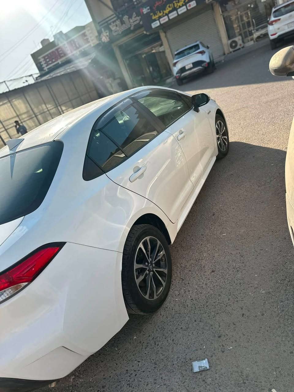 السلام عليكم  كورلا هايبرد  ياباني مكينة ١٨٠٠. بيضة  حادثها جنطة بيهة صبغ ربع جاملغ خلفي وبينة مكانات بارد ماشية ١٨ الف. دخول جديد تترقم جميع المحافظات   سيارة جديدة كلش.  مكاني بغداد. زيونة ***********
