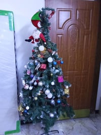 غراض بيت جديدة • شجرة كرسمس ٢م • جهاز رياضة جديد