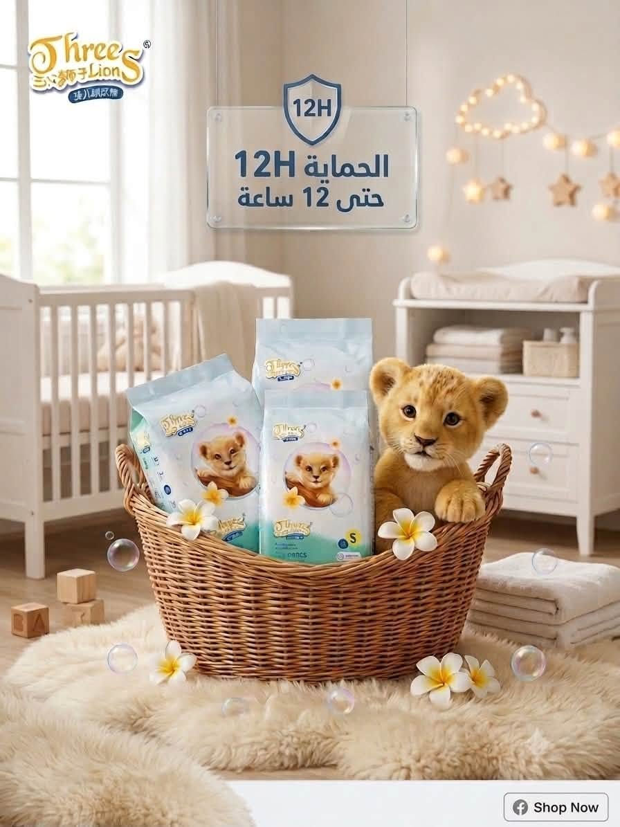 بشرى سارة للعوائل 🎉
يتوفر لدينا اكياس حفاظات اطفال بقياسات S-M-L 👶🏻
كل كيس يحتوي على ٥٠ حفاظة
حفاظات بنعومة فائقة ✨
امتصاص يدوم إلى 12 ساعة
لا تسبب حكة او حساسية للطفل 🫧
للتواصل على الواتساب
https://wa.me//+964***********
