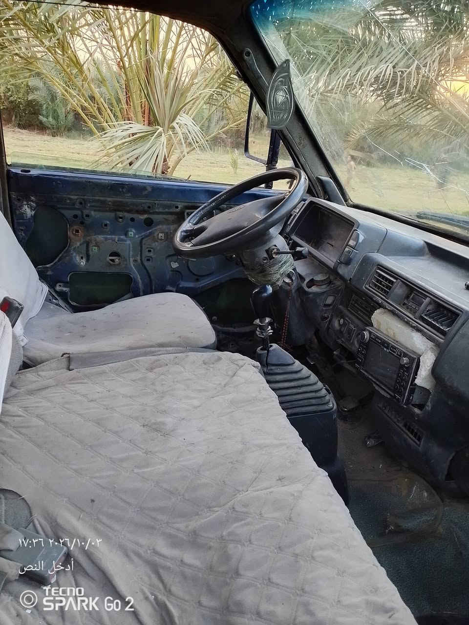 السلام عليكم ورحمه الله وبركاته كيا 94مكفوله كير محرك اكسن رقم قادسيه الماني اسويلك وكاله السعر23وبيها مجال المكان بابل اتصل ***********

نص مكتوب في الصور:
- ١٧:٣٦ ٢٠٢٦/١٠/٠٢
- أدخل النص
- TECNO
- SPARK Go 2
- ١٧:٣٦ ٢٠٢٦/١٠/٠٣