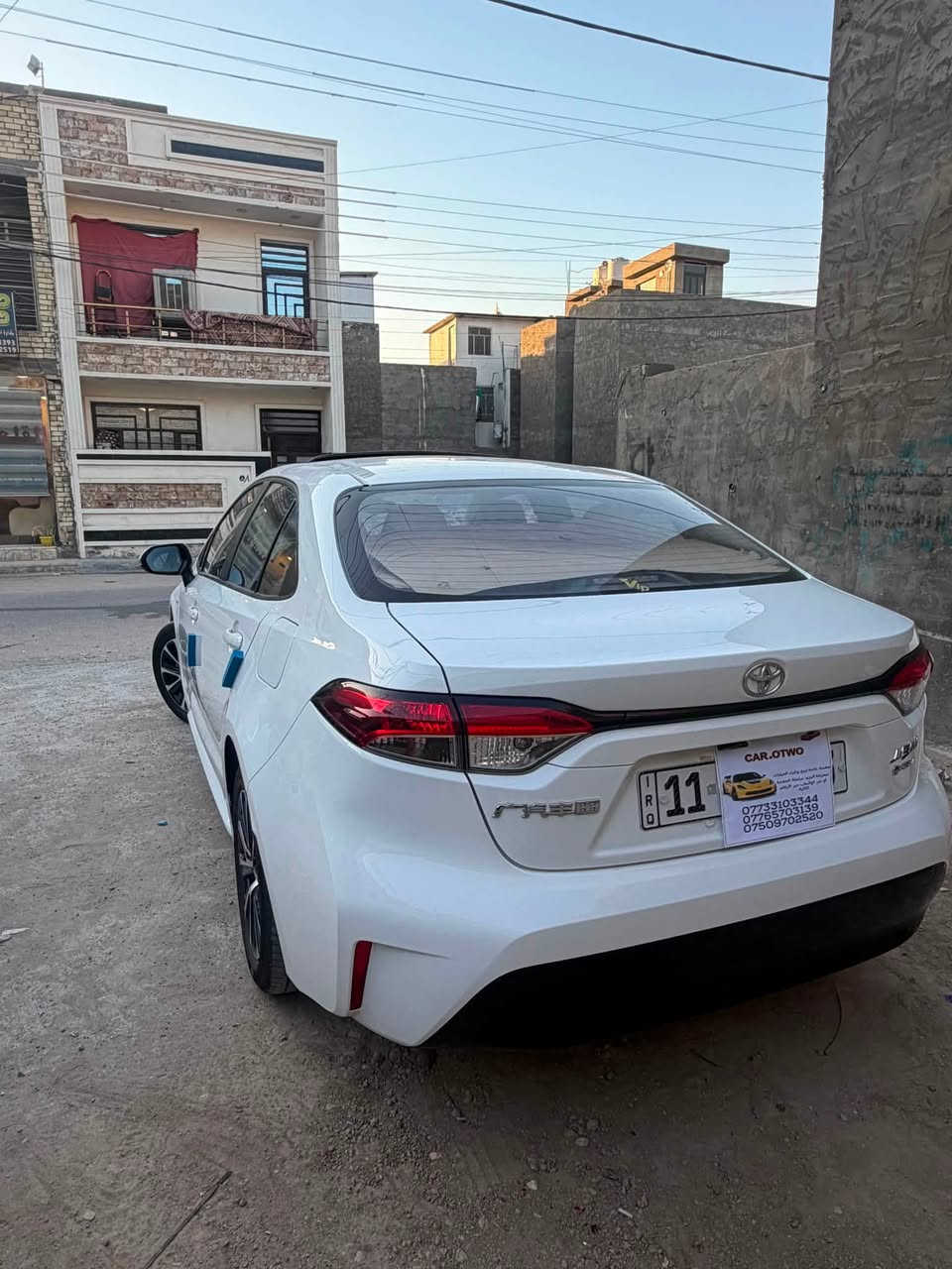 اذا تريد تعرض سيارتك كل الي عليك دز صور السيارة ومواصفات والباقي علينه 
العرض رقم (4)
✅TOYOTA COROLLA HYBRID 2025

المواصفات

وارد صيني الشكل الأمريكي  

✅ محرك 1.8 

✅ هايبرد اقتصادي

✅ مثبت سرعة

✅ رادار أمامي

✅ نظام مانع التصادم (Auto Brake)

✅ لايت عدسات LED

✅ مساعد ذكي للإضاءة العالية

✅ كشافات ضباب

✅ كاميرا 

✅ نظام المحافظة على المسار (Lane Assist)

✅ قيادة ذاتية (Toyota Safety Sense)

✅ أوضاع القيادة:

ECO

NORMAL

SPORT

✅ شاشة تدعم Apple CarPlay & Android Auto

✅ تبريد منفصل

حالة السيارة

✅ كفالة عامة بشرط الفحص

✅ كفالة على المحرك، الكير، والبطارية

✅ الممشى :16الف

📍 الموقع: الدورة
السعر ارسال رقم 1 او تكتب تم بالتعليقات  يوصلك السعر تلقائيا 

✅للاستفسار عبر الواتساب أو ارسال رسالة  إلى الصفحة 
***********☎️
***********☎️
