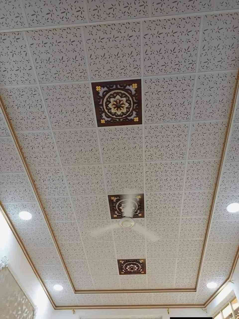 يا الله سقف ثانوي وجدار بلاستيك كريستو وعمل المتر 10,,,,***********
