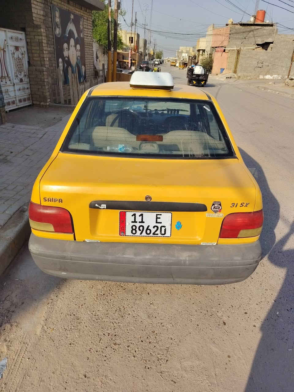 سلام عليكم سايبا موديل 2013 سياره خير من الله بيها طخه بين البابين موضحه بصور وبيها تبريد عاطل سياره رسمي تحويل مباشر سعر ٢٦ وبيها مجال حك جيه العنوان مدينه الصدر الحميديه للاستفسار ***********
