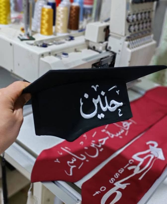 عرض خاص لفترة محدودة
قبعه ساده 10الاف
قبعه تطريز 15 الف
وشاح عدل 15 الف
وشاح ملكي 30 الف
وشاح امريكي 40 الف
روب سواد فاحم 30 الف
خيوط الذهب 
للاستفسار
عبر الخاص
***********
واتس
#الجميع
