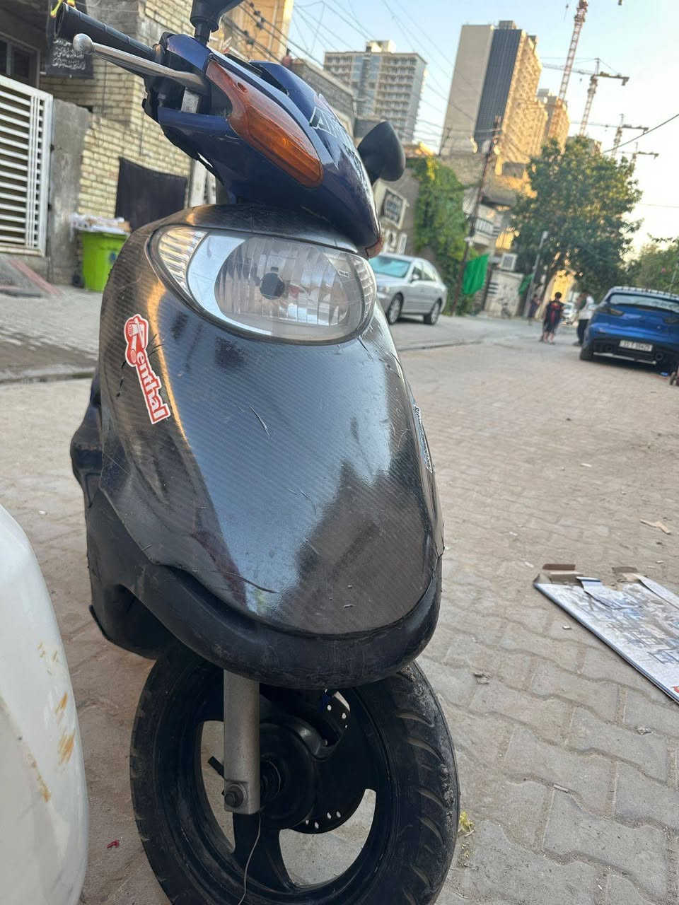 دراجة بلادية يرادلها لمسات خفيفة
كهربائيات كلشي بلادي شغال باتري جديد 
سعرها ع هاي الوضعية 425 مجال للشراي ويدلل بغداد الشالجية ***********
