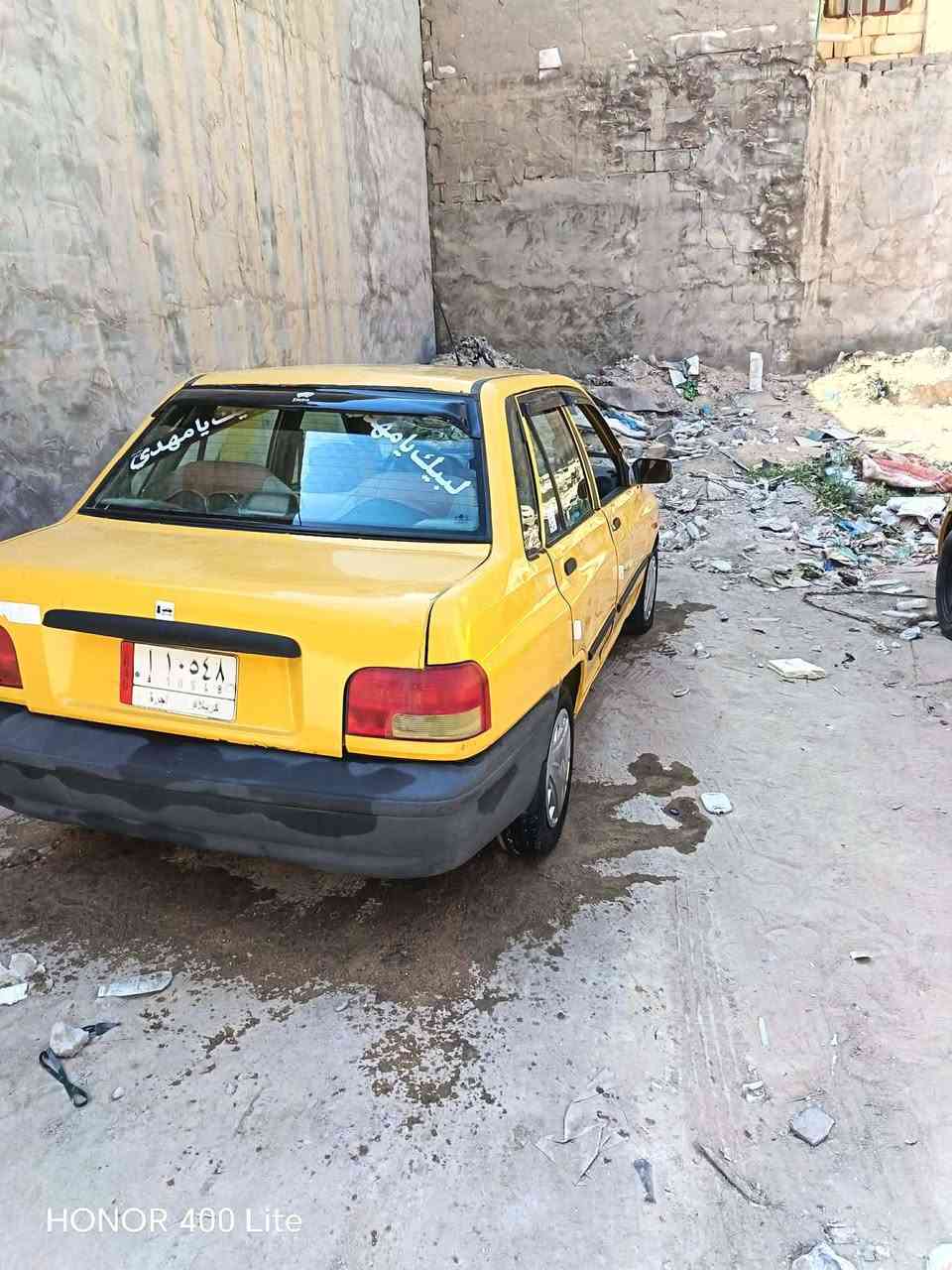 السلام عليكم سايبا للبيع موديل 12رقم رقم كربلاء مصفرة هيه وغرامات تحويل مباشره مكينه  وكير وحداديه كله تمام سعرها 18ورقه مكاني كربلاء رقم التليفون ***********

نص مكتوب في الصور:
- HONOR 400 Lite
