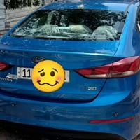 الانترا موديل 2017 وارد امريكي حادثه جاملغ بدوان دواخل  السياره فول مو...