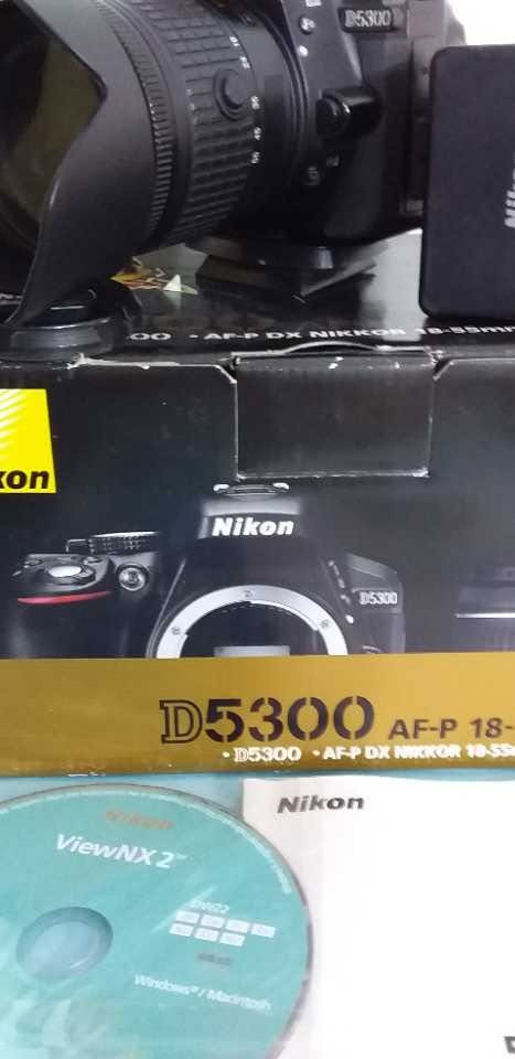 كامرة نيكون D5300 • بالكرتون • مرفقات كاملة