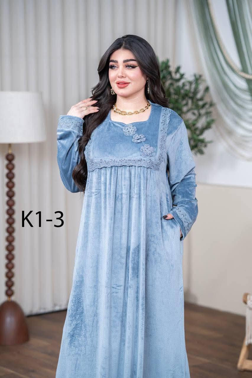 دشداشه مخمل • جاكار تونسي • مقاسات L-XXXL