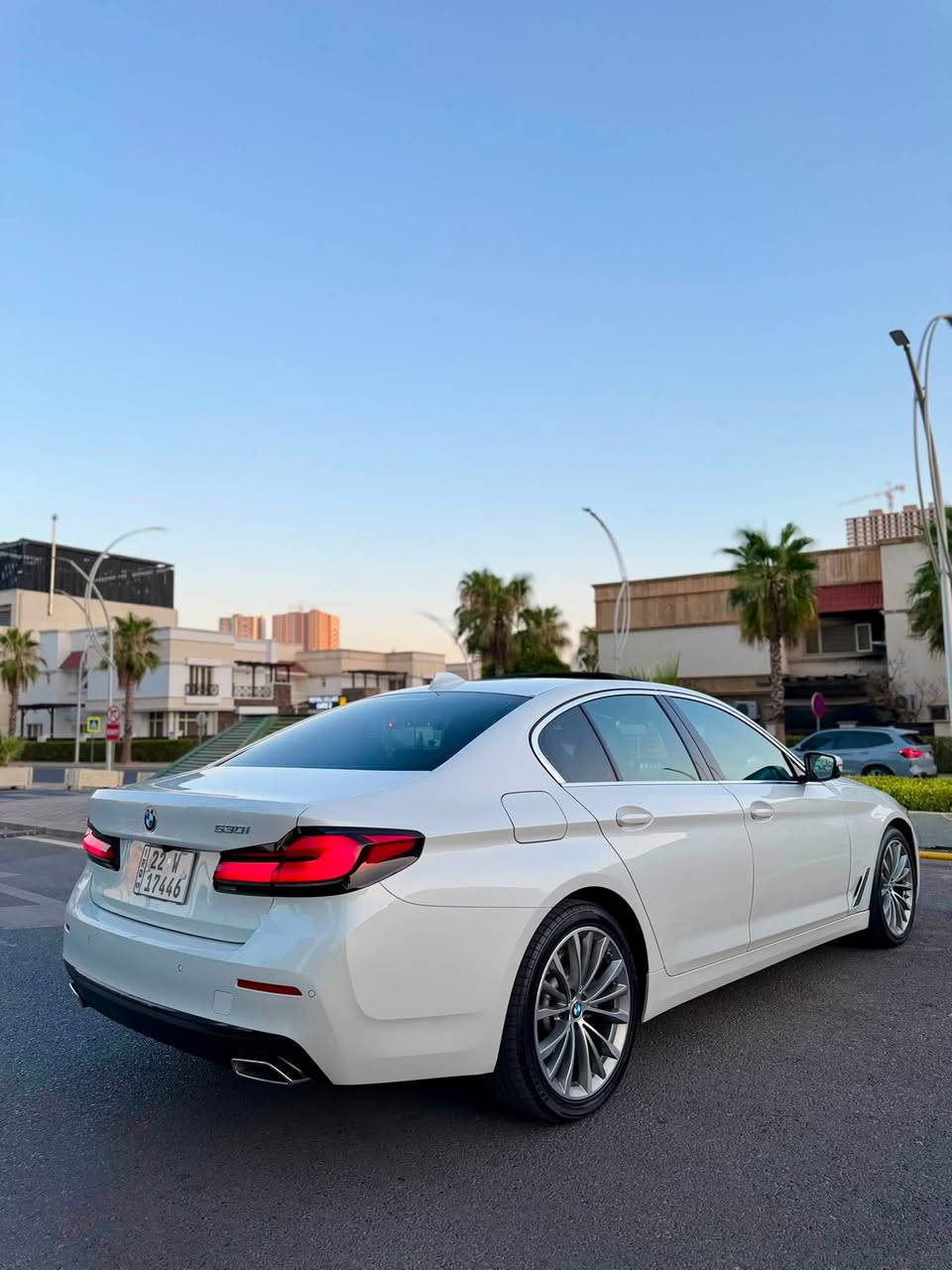 BMW Luxure Line 530i 🐎

• اللون : ابيض صدفي 💎
• ⁠الموديل : 2023
• ⁠الممشى : 30 ميل
• ⁠الوارد : امريكا
• ⁠الحادث خفيف حافة البونيد وحافة الجاملغ

  -  المواصفات -
• ( تو ويل المرغوب )
• كيج اللكتروني M
• الدشبول صاج 700
• ⁠الكشنج رياضي  700
• ⁠اناره داخليه متعدده
• ⁠لايت ديناميك
• سقف سلايت
• ⁠تخم تاير جديد
• ⁠بدون مسج
• ⁠بدون ملاحظات
• ⁠لايت متحرك
• ⁠صندوق شفط 
• ⁠ابواب ترحيب
• ⁠سنويه جديده شرط التحويل والغرامات
• ⁠وبعد هوايه مواصفات
• ⁠المكان اربيل
• ⁠للاستفسار : ***********
