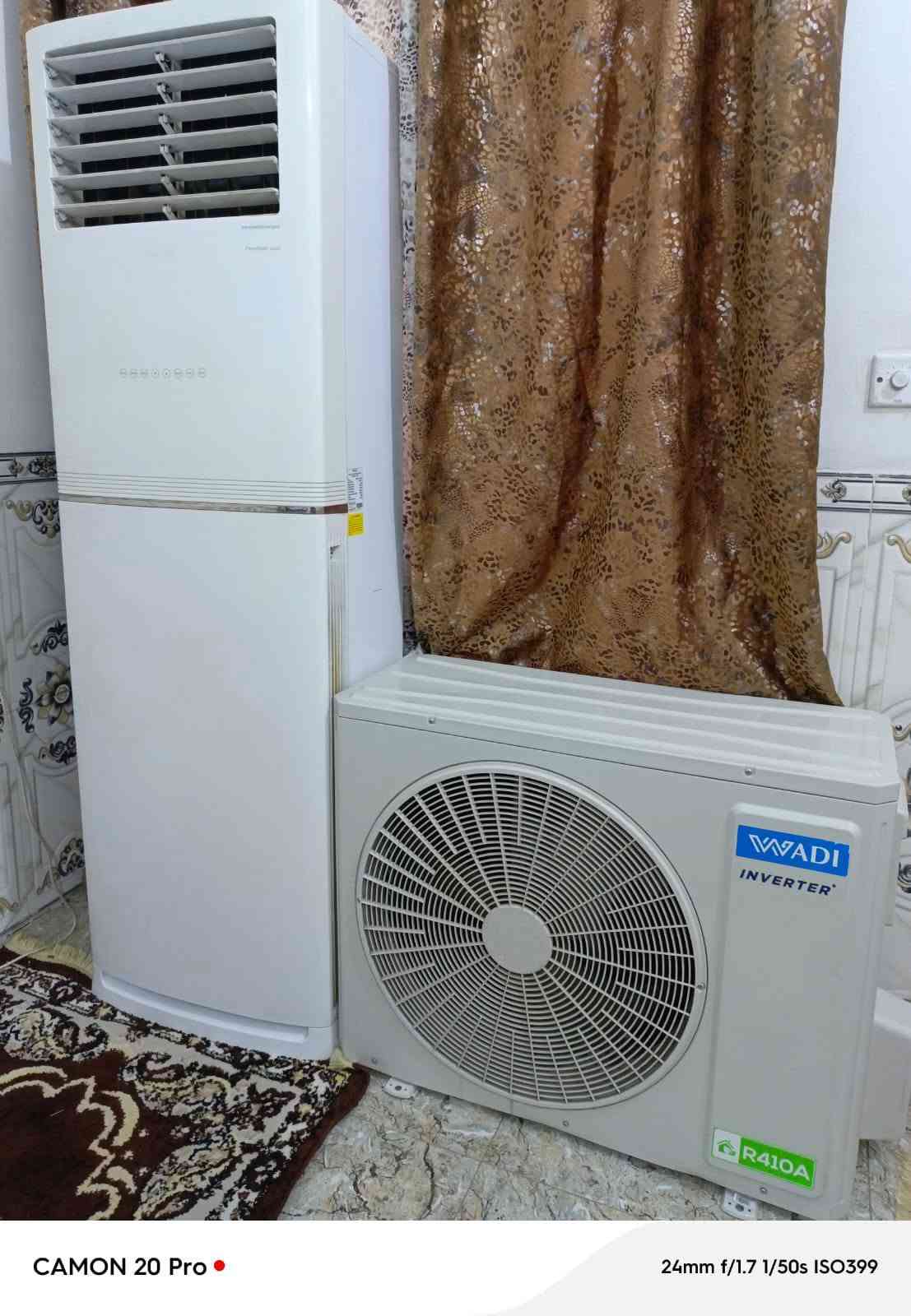 سلام عليكم سبلت للبيع الوادي 3طن انفيرتر تحكم ريمونت غاز 410 شغال عل فحص تدفئه تبريد بلادي استخدام شهرين فقط بعده جديد غراضه كامله السعر 900 وبي مجال مكاني بغداد مدينة الصدر شراي اتصل ***********

نص مكتوب في الصور:
- CAMON 20 Pro
- 24mm f/1.7 1/50s ISO391
- 24mm f/1.7 1/50s ISO531
- 24mm f/1.7 1/50s ISO359
- 24mm f/1.7 1/50s ISO394
- CAMON 20 Pro • 24mm f/1.7 1/50s ISO414
- CAMON 20 Pro • 24mm f/1.7 1/50s ISO392
- CAMON 20 Pro 24mm f/1.7 1/50s ISO399
