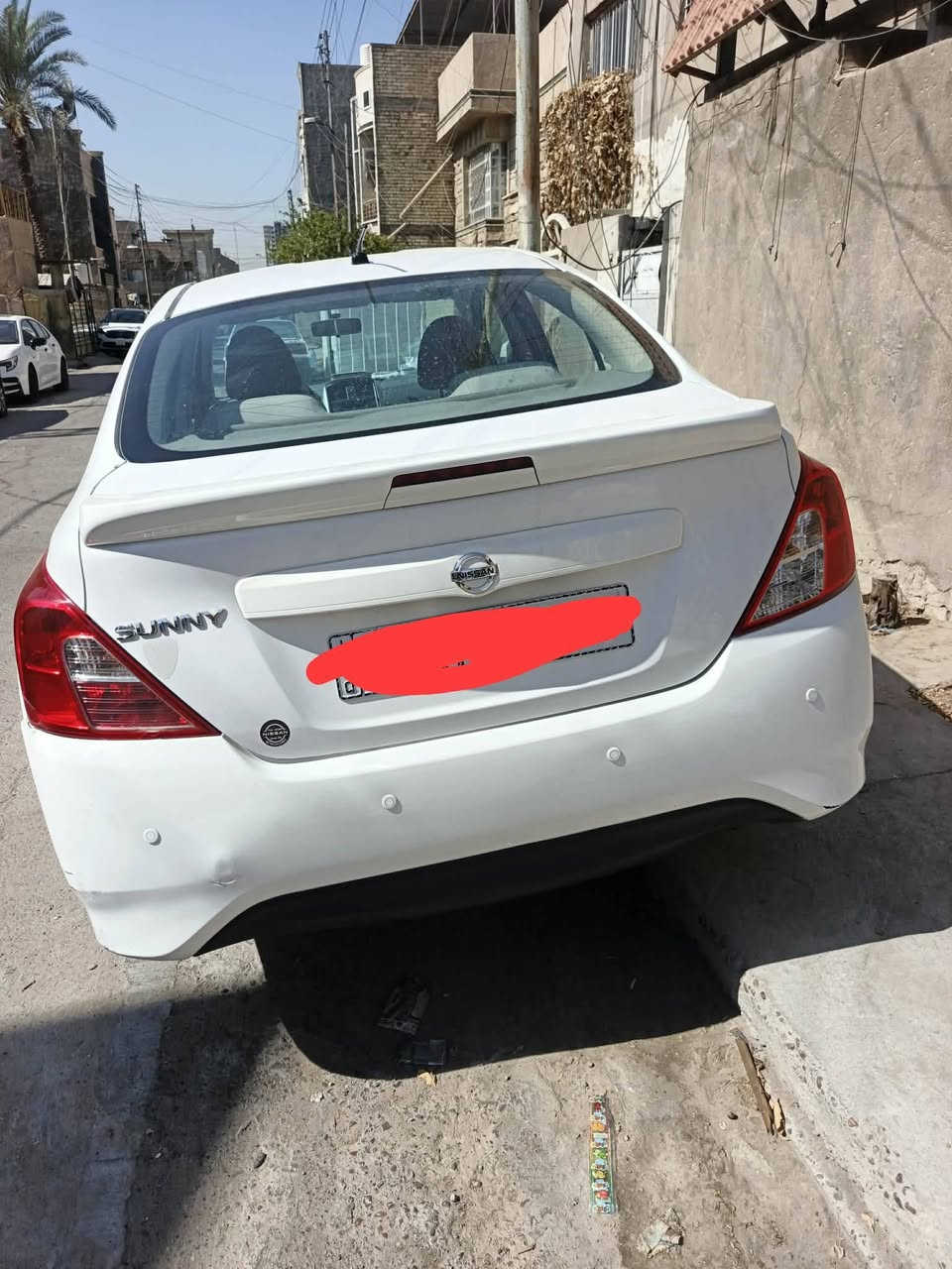 السلام عليكم سيارة نيسان سني هندي للبيع موديل 2018
السيارة بيها ملاحظات 
ما مصبوغة 
دواخلها مكفولة
ماشية 106 الف 
مكاني بغداد البياع 
السعر 92 وبيها مجال 
الرقم ***********
