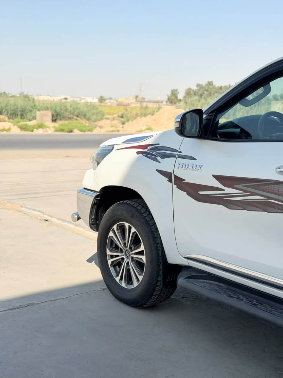 السلام عليكم
للبيع  تويوتا هايلوكس 2021 فورويل 4x4

اوتوماتيك 

سعودي باب الاول

بصمة وبصمة ابواب وياها اثنين بصمات مال شركه

تبريد قطعتين وتبريد كشنات وتدفئة كشنات

شاشه كبيره وكامره خلفيه وحساسات

مثبت سرعه

مانع انزلاق

دفلوك خلفي وامامي

وباقي المواصفات المعروفهه 

ماشيه 77  الف 

السياره جديده كلش وحلوه  

العنوان بغداد تقاطع النهروان

***********
