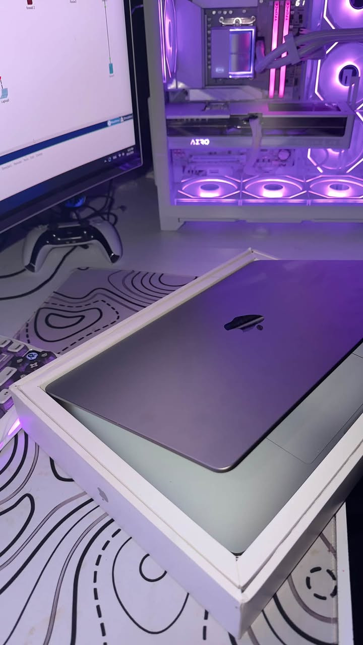 MacBook Air 2022 M2 15”
M2

Ram 8

Hard 256

Battery : 93%

Cycles : 198

Clean : 99%

وياه كفر حماية كيبورد

وياه كفر حماية للماك كامل

كيبورد عربي 

كامل ملحقات

كربلاء حي الحسين متوفر توصيل

https://wa.me/9647710444885 

واتساب 👆 

السعر : 1,025,000 IQD

نص مكتوب في الصور:
- MacBook Air
- معلومات البطارية:
- معلومات الطراز:
- الرقم التسلسلي: D863224A611LP95C
- اسم الجهاز: bq40z651
- رمز دفعة الحزمة:
- رمز دفعة PCB:
- إصدار البرنامج الثابت: 0b00
- التحقق من الجهاز: 100
- التحقق من الخلية: 3f16
- معلومات الشحن:
- شحن البطارية أدنى من مستوى التحذير: نعم
- تم الشحن كليا: لا
- الشحن: لا
- حالة الشحن (%): 10
- معلومات السلامة:
- عدد الدورات: 198
- الحالة: عادي
- الحد الأقصى للقدرة: 93%
- إعدادات طاقة النظام:
- تيار كهربي متردد:
- مؤقت إسبات النظام (بالدقائق): 1
- مؤقت إسبات القرص (بالدقائق): 10
- مؤقت إسبات شاشة العرض (بالدقائق): 3
- زر تشغيل الإسبات: نعم
- تنبيه LAN: نعم
- Hibernate Mode: 3
- نمط الطاقة المنخفضة: لا
- منح "تسهيل الوصول إلى الشبكة" الأولوية على "الإسبات": لا
- طاقة البطارية:
- تنبيه على LAN: لا
- مصدر الطاقة الحالي: نعم
- خفض الإضاءة: نعم
- تكوين الأجهزة:
- تم تركيب UPS: لا
- معلومات شاحن التيار المتردد:
- متصل: لا
- أحداث الطاقة:
- الأحداث المجدولة التالية:
- appPID: 97
- النوع: تنبيه
- مجدول حسب: com.apple.alarm.user-invisible-
- com.apple.osanalytics.hardhighengagementtimer
- الوقت: ٢:٥٥ ص، ٢٠٢٣/١٠/٢
- appPID: 486
- com.apple.calaccessd.travelEngine.periodicRefresh
- Timer
- الوقت: ٤:٢٨ ص، ٢٠٢٣/١٠/٢
- عن هذا الحular
- معلومات النظام
- مكونات الكمبيوتر
- ATA
- Bluetooth
- NVMExpress
- PCI
- SAS
- SATA
- SPI
- USB
- التخزين
- التشخيصات
- الذاكرة
- الصوت
- الطابعات
- الطاقة
- الكاميرا
- إنشاء القرص
- إيثرنت
- تدريبولات/USB4
- رسومات/ش-شات عرض
- قارئ البطاقات
- قناة الألياف
- واجهة SCSI المتوازية
- وحدة التحكم
- Apple Pay
- الشبكة
- المواقع
- جدران الحماية
- وحدات التخزين
- Wi-Fi
- البرامج
- SmartCards
- التثبيتات
- التطبيقات
- الخطوط
- السجلات
- اللغة والمنطقة
- المحاكاة الافتراضية
- الملحقات
- القطور
- أجزاء التفضيلات
- إطار العمل
- Rosetta برنامج
- برنامج الطابعة
- برنامج تم تعطيله
- تسهيلات الاستخدام
- خدمات المزامن
- دعم Raw
- عميل تتم إدارته
- عناصر بدء التشغيل
- ملفات التعريف
- NEW MacBook Air
- 15 بوصة، M2، 2023
- الاسم
- الشريحة Apple M2
- الذاكرة 8 غ.ب.
- الرقم التسلسلي M79MF6C7MQ
- الاسم NEW MacBook Air
- قرص بدء التشغيل Macintosh HD
- Golden Gate 27.0 macOS
- مزيد من المعلومات...
- شهادة التنظيم
- © 1983-2026 Apple Inc. و TM
- جميع الحقوق محفوظة.
- macOS
- macOS Golden Gate 27
- الإصدار 27.0 الإصدار التجريبي (26A5388g)
- التفاصيل...
- تطبيقات مستندة إلى Intel
- ينتهي دعم التطبيقات المستندة إلى Intel في 28 macOS.
- شاشات العرض
- شاشة Liquid Retina مضمونة
- 15.3-بوصة (٢٨٨٠ × ١٨٦٤)
- إعدادات شاشة العرض...
- مساحة التخزين
- Macintosh HD
- متوفر ٢٠٠,١٤ غ.ب. من ٢٤٥,١١ غ.ب.
- إعدادات مساحة التخزين...
- تقرير النظام...
- معلومات النظام الملف تعديل نافذة مساعدة
- بحث
- البطارية
- عام
- الباحث
- المظهر
- خلفية الشاشة
- سطح المكتب
- وشريط الأيقونات
- شريط القوائم
- Siri
- الإشعارات
- التركيز
- مدة استخدام الجهاز
- شاشة القفل
- الخصوصية والأمن
- بصمة الإصبع وكلمة السر
- المستخدمون والمجموعات
- Apple Pay و
- حسابات الإنترنت
- Game Center
- iCloud
- لوحة المفاتيح
- لوحة التعقب
- الطابعات والمسحات الضوئية
- الخميس، 1 تشرين الأول 8:36 م