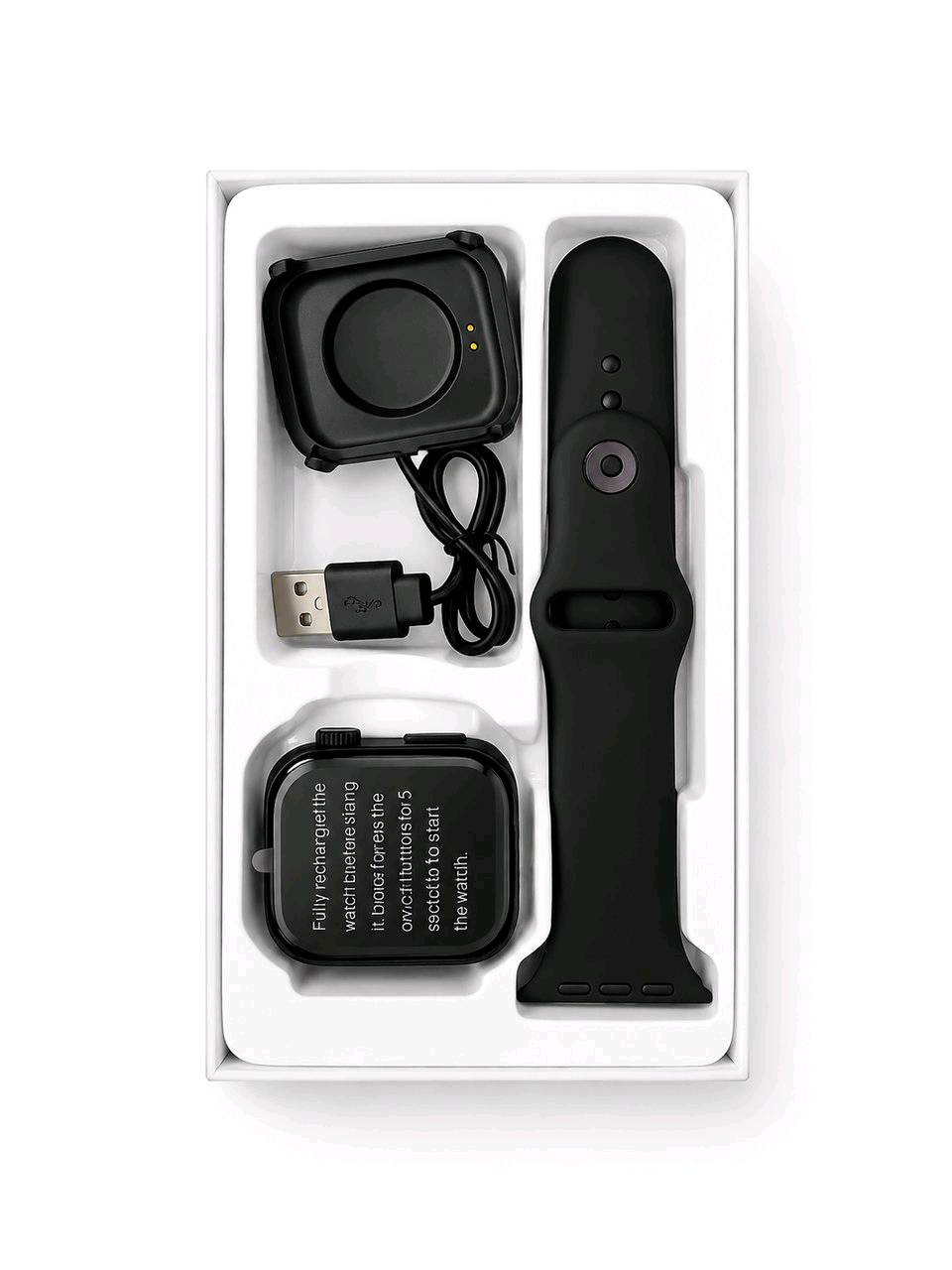 FitPro T500 • ساعة ذكية • شحن لاسلكي