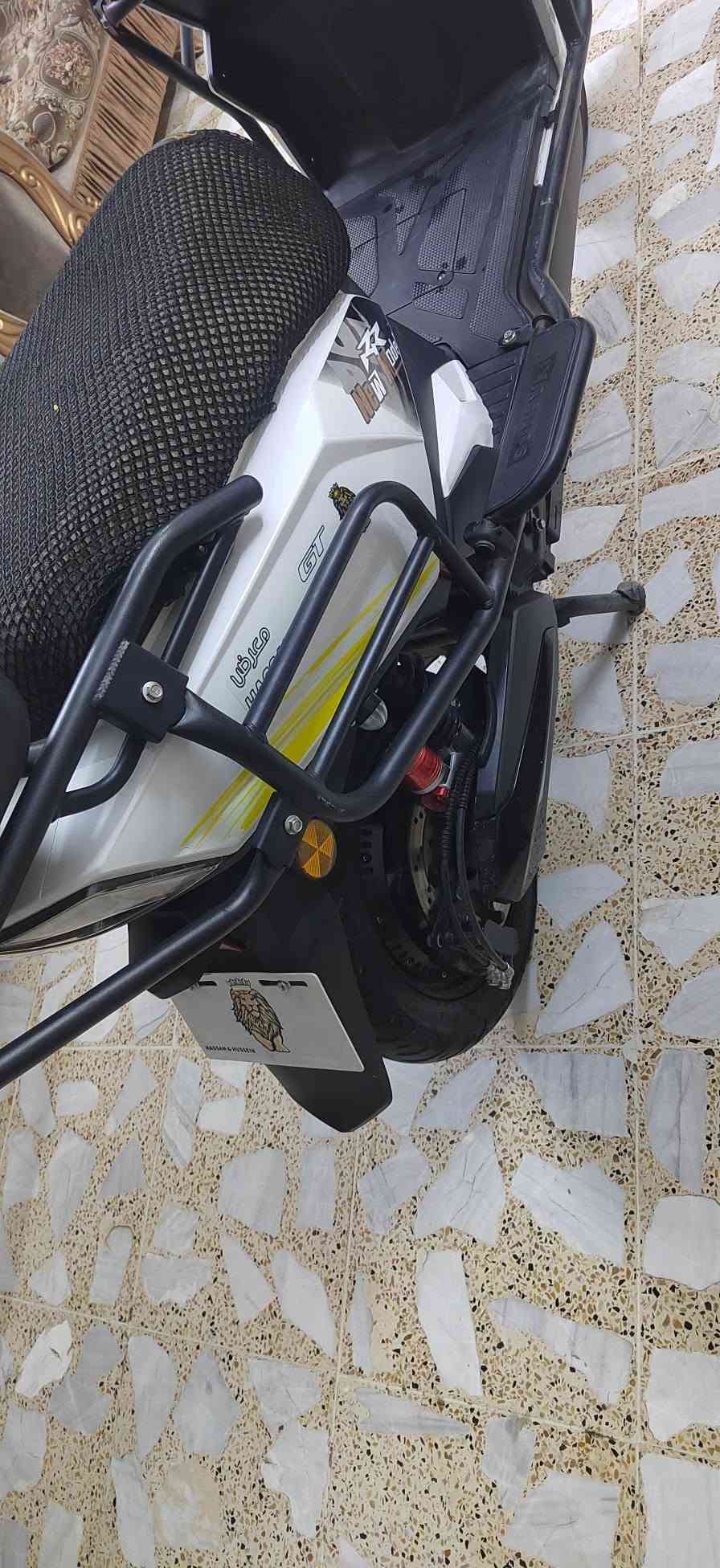سلام عليكم دراجه شحن جديده جدا بطاريه مسطره اي نقص مابيها فول السعر٦٥٠ وبيها مجال مكاني بغداد حي ور***********
