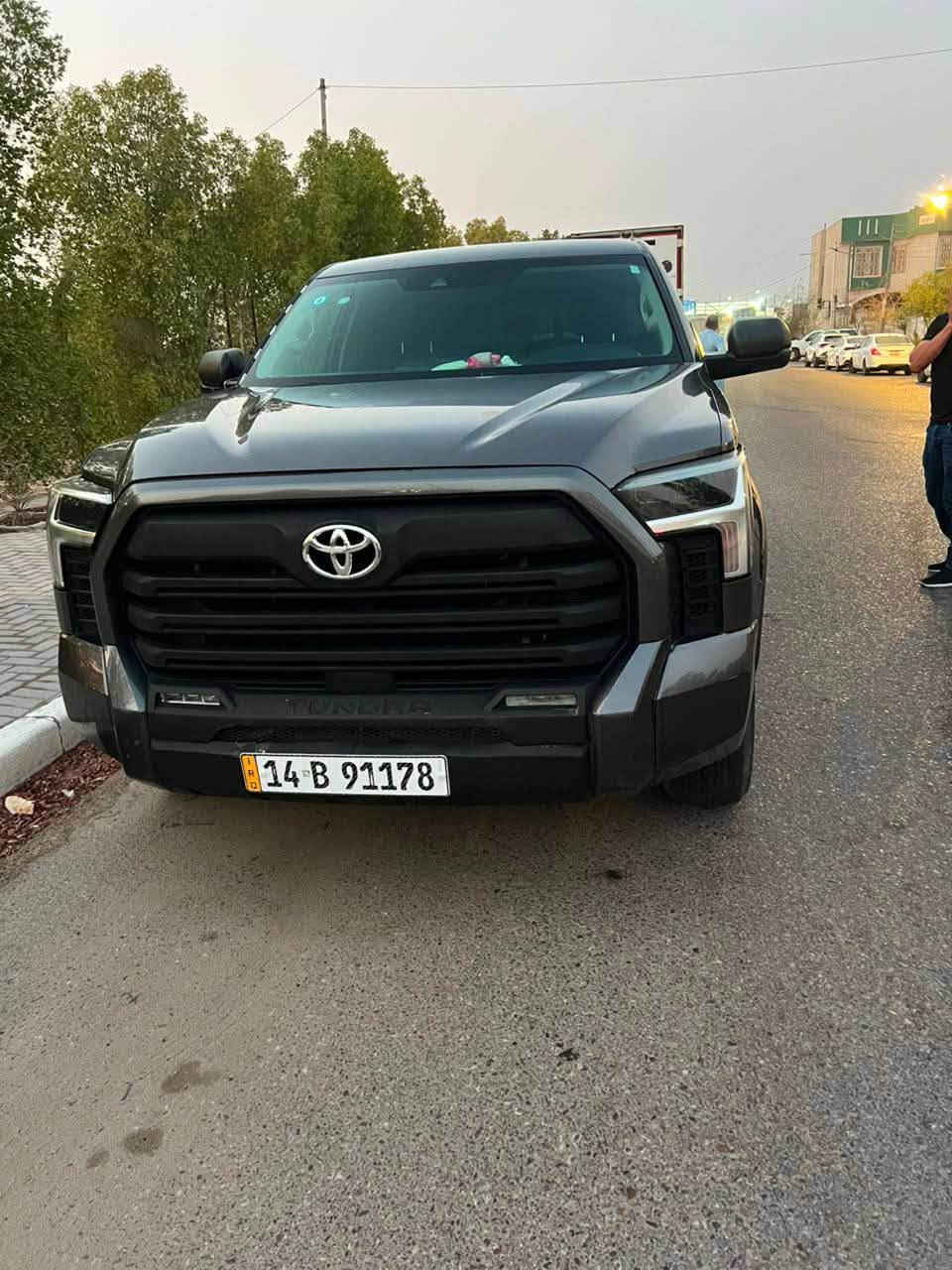 🚘 للبيع تويوتا تندرا 2023 | Toyota Tundra
🔥 موديل 2023
💪 محرك 3.5L V6 Twin Turbo
⚡ قوة 389 حصان
🔧 عزم 650 نيوتن متر
⚙️ كير أوتوماتيك 10 سرعات
🛞 دفع 4×4
⛽ بنزين
✨ قوية وفخمة ومناسبة للخطوط والاستخدام اليومي

📋 السيارة تحويل گبل وبأسمي

💰 السعر: 270 ورقة 💵 قفل ونهائي

📲 للاستفسار واتساب:
***********
