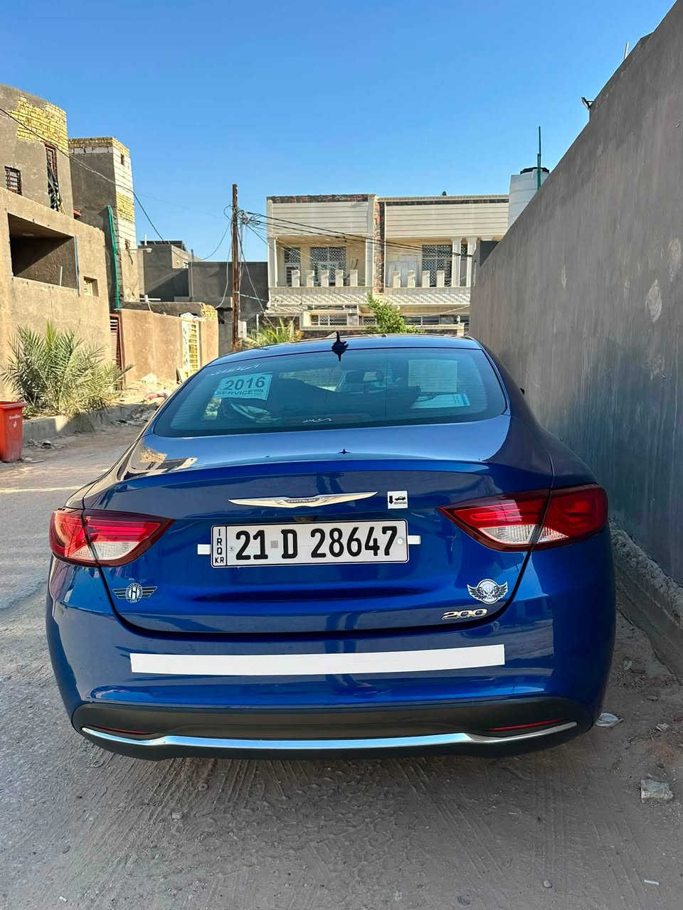 السلام عليكم
للبيع كرايسلر c200 

موديل 2016  

محرك 2400  ماشية 120 الف كيلو حقيقي

رقم شمالي بأسمي 

- مواصفات السيارة 

- شفتات ستيرن

- كشنات كهرباء

- لد امامي  + خلفي

منظومة عدسات زنون كلش قوية

- كشنات بعدها شركة

- بصمة تشغيل

- بصمة ابواب

- بصمة جنطة

- مانع انزلاق

- تحكم استيرن

- شاشة كبيرة

السعر. 110 وبيها مجال بسيط

حادث السيار قطعه صبغ وقطعه تبديل اصلي    بدون اي دواخل  شواصي ولغود كفالة  

 السيارة نظيفة  ليرة وممتعوبه وبالعافية على الياخذها 

مابيها اي نواقص

العنوان /بابل - شارع 60 

***********

