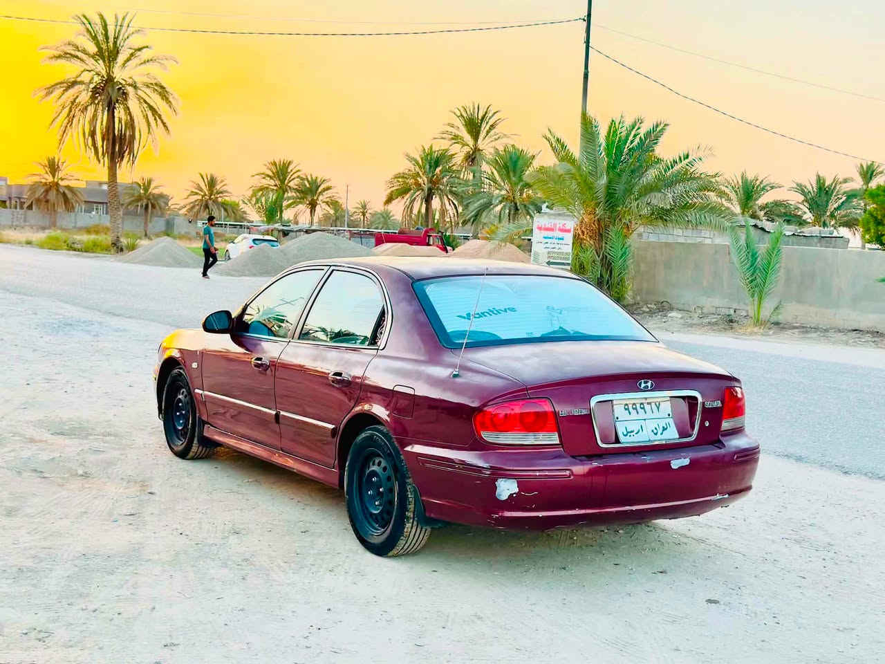 السلام عليكم 
سوناتا وفود موديل, 2002 رقم اربيل مالكه يمي تحويل أو وكاله بخدمتك السياره مكفوله من الحادث والصبغ بيه مكانات جراد فقط 
كير محرك حداديه تبريد ثلج طخم تاير جديد جاهزه للاخير السعر 53 وبيه مجال بسيط
مكان السياره بابل للاتصال ***********
