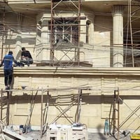 واجهات مرمر • نظام هندسي • فلل