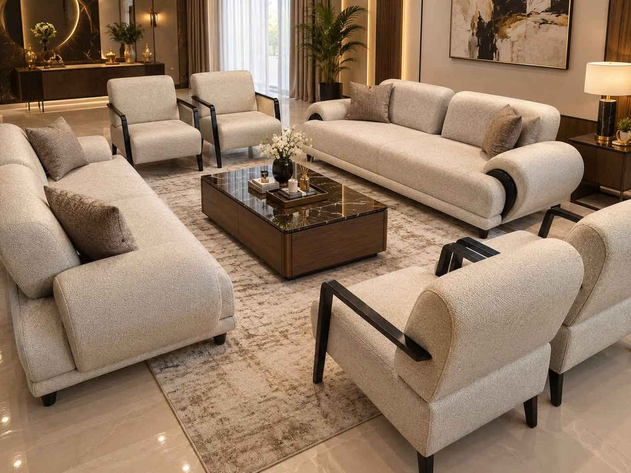 🛋️موبليات لا ماسو 🛋️
تخم تركي جديد فصال باندة 10 نفرات بلون الكبتشينو وقماش الخاولي الناعم بمقعد طبي بولستر والخشب الزان بل كامل 

سعر عرض خاص :890$ 

يتوفر توصيل 🚚 الى جميع محافظات العراق

للحجز الفوري راسلنا واتساب☎️***********

***********  

📍العنوان اربيل سايدين المنارة مقابل سوق اللنكة الجديد مقابل عمارة F

⏰ يومياً من 10 صباحاً لـ 11 ليلاً ‎
