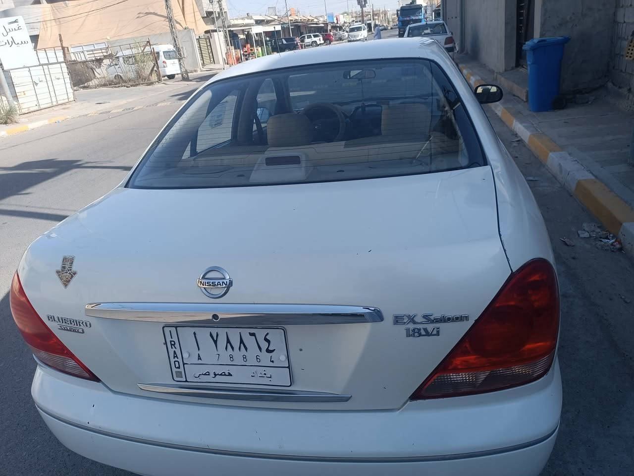 سني موديل ٢٠٠٨ بيه شويه من الجاملغات الاماميه صبغ وباب خلفي رقم بغداد جاهز من كلشي مكانه الفلوجه سعره ٧٨بيه مجال تلفلون ***********
