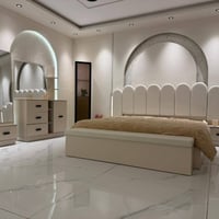 غرف نوم ١٠ قطع • سرير جك • شازلون ١٫٨٠