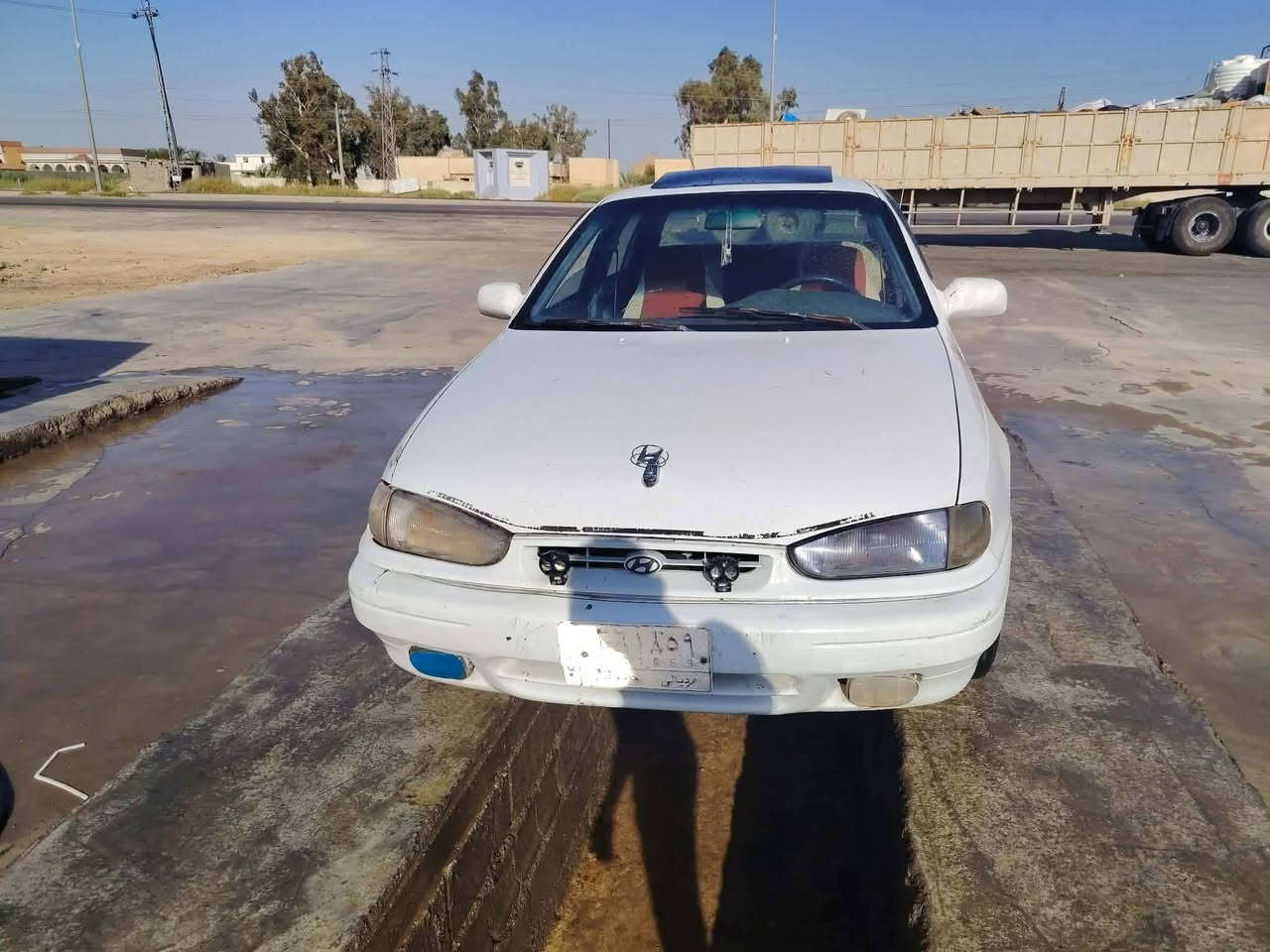 سلام عليكم النترا للبيع موديل 1993
محرك بي تبخير رقم ديالى سنويه نافذه تحويل ثاني يوم 
كهربائيات شغاله صدر جديد مرواس هم يرهم سعر 18وبيه مجال بسيط ***********

