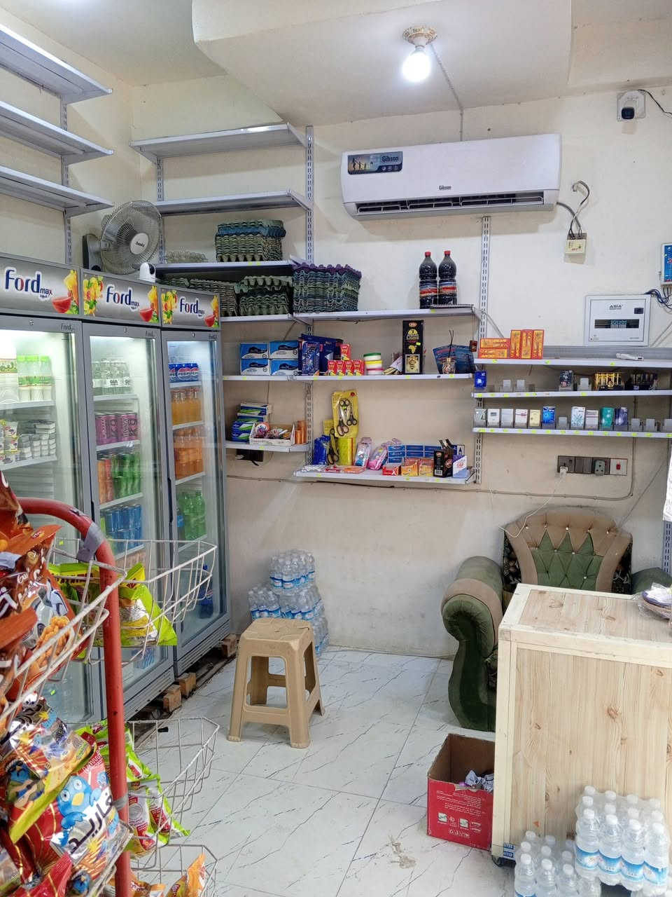 معدات سوبرماركت • برادات ٣ • رفوف ٥٠