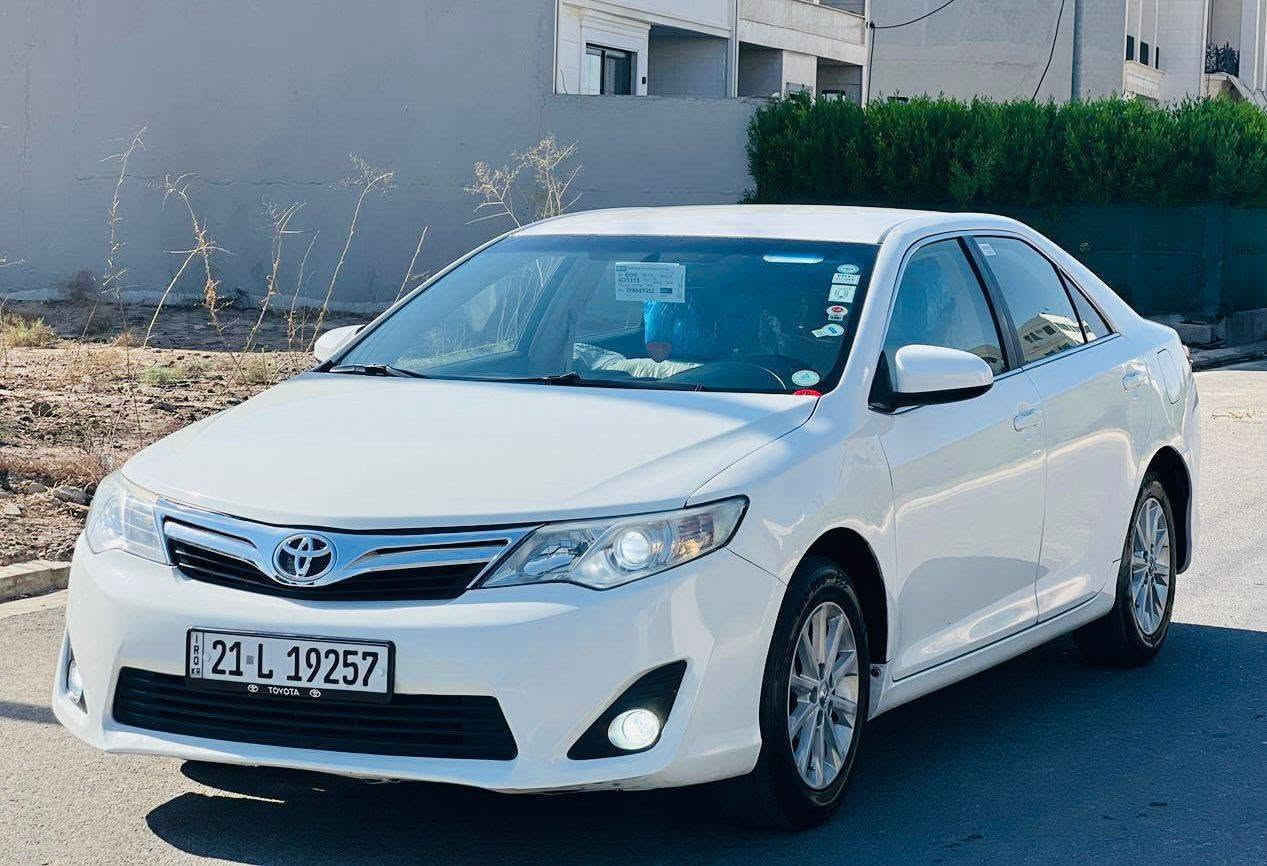 تويوتا كامري موديل 2013
***********__***********
سيارة واحد قطعة  صبغ 
بدون  دواخل بدون ايرباك
السعر :  134 $ بيها مجال
رقم و هزه و به راد كل جديد
 تبريد قتعطين 
داخل غورفة بيجي
مواصفات
ده شبول فورمكيا شاشة كبير و فوليوم و بلاجكتور ولايتات فول ليد و زينون وتحديد سرعةو بلاجكتورو Eco
مكان سيارة  اربيل
،،،،،،،،،،،،،،،،——،،،،،،،،،،،،،،،،،،
 تويوتا كامري موديل 2013
يه ك پارچه و بستيك بؤياغي هه يه
ناوه وه ي نه گرتووه و ايرباگ بشرط

نرخي  :  134   $ وه ره قه يه
رقم وهه زه و فحس و تازييه 
ناوكوشين و داخيلي زه رده 
مواصفات 
فورميكا وكوشن جلد
وشاشه  وكاميرا ولايت فول ليدو زينون 
فوليوم تحديد سرعة و تبريد مركزي
وEcoو بلاجكتورو
شوين   ناو هەوليرم
***********__***********

