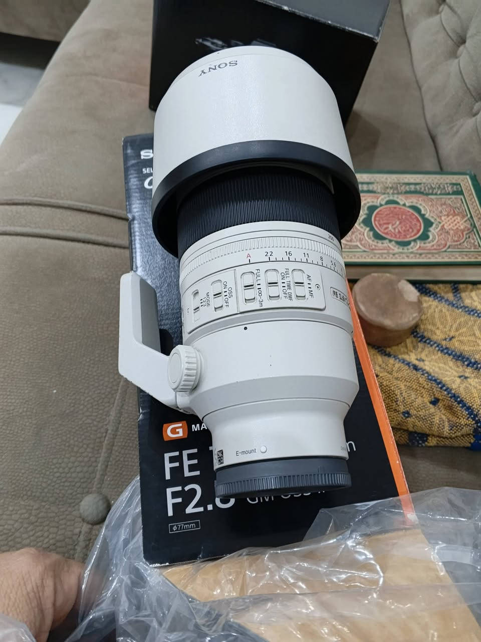 ‏
‏للبيع السريع بسعر جوة السوك

‏🔴 كاميرا Sony A7 IV (سوني A74)
‏السعر 2 مليون
‏عداد الشتر 21,700
‏النظافة 99%
‏كارتونة مع شاحنة وبطارية

‏🔴 عدسة سوني 200-70 (f2.8) جي ماستر الاصدار الثاني
‏السعر مليونين وربع
‏نظافة 99% استخدام قليل جدا جدا

‏📍 الموقع: بغداد
‏📞 للتواصل والاستفسار: ***********
الاسعار بيها مجال للجادين بالشراء

‏
