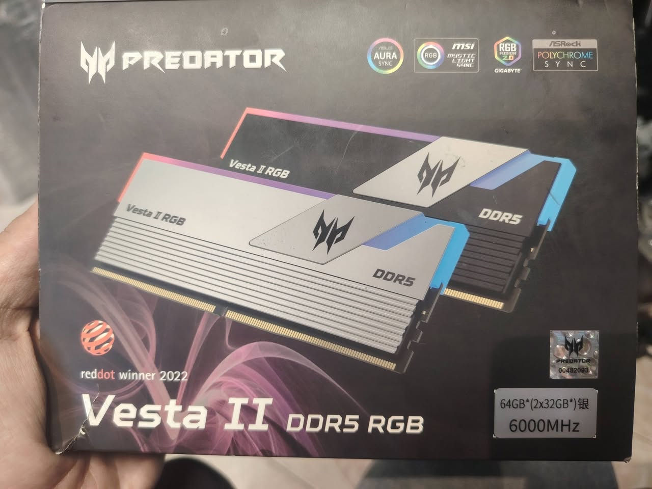 رام بريدتور • DDR5 • ٣٢ جيجا