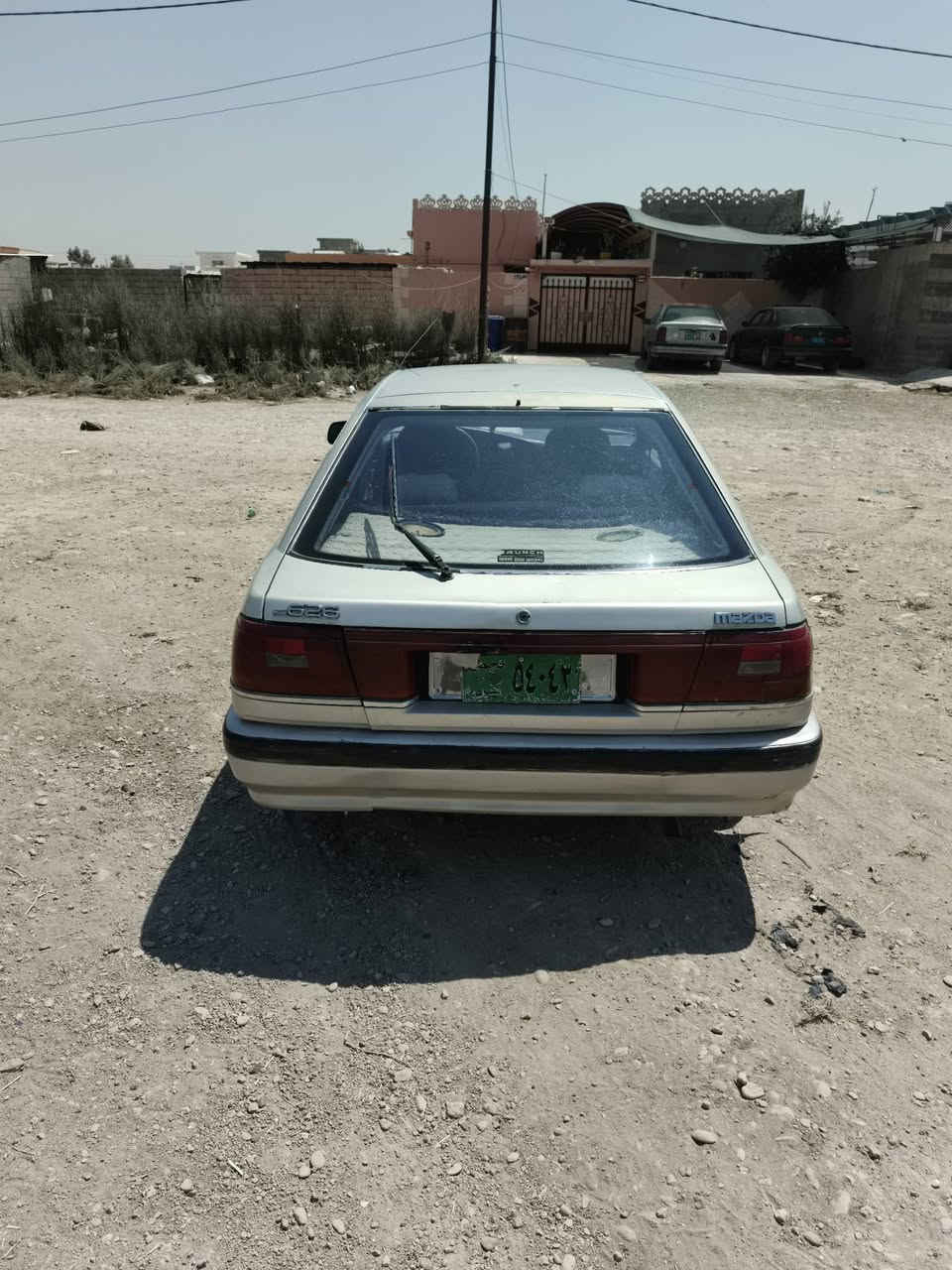 سلام عليكم مازده 626 جنطة كير عادي شرط محرك 8 بخ بي صرف يمشيك سنتين ثلاثة طغم جديد اربع تايرات جدد اربع جامات كهربائي شغال قفل مركزي شغال وايرمنية كله شغال مصبوغة حزام سقفها بدون صبغ رقمها فحص نينوى سنوية ابيض شرط تحويل عليها غرامة 100 الف سيارة ما ناقصها شي سعرها 23 ورقة فقط ابيع بدون مراوسة او اقساط مكاني موصل سهل نينوى قرية بازوايا ***********  ***********
