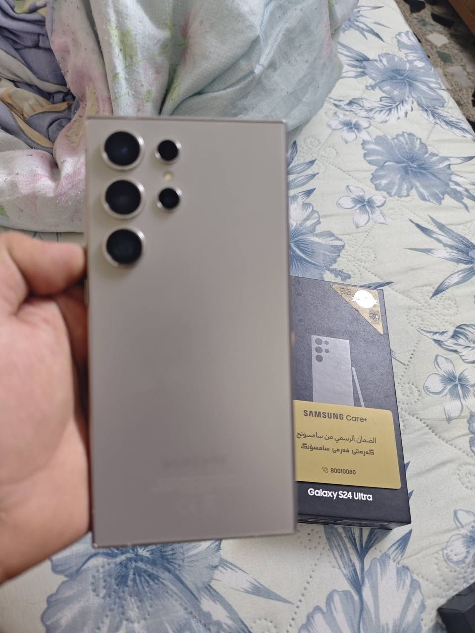 S24 Ultra 256 شرق اوسط عين الفهد
جهاز سامسونج S24 Ultra شرق اوسط عين الفهد

ذاكرة 256

الجهاز نظيف ومكفول من كلشي ما داخل اي صيانة

مبينة النظافة من الصور

ملحقاتة الكارتونة فقط

رايدة ب950 الف

مكاني بغداد الدورة
متواجد خاص او رقمي
***********
