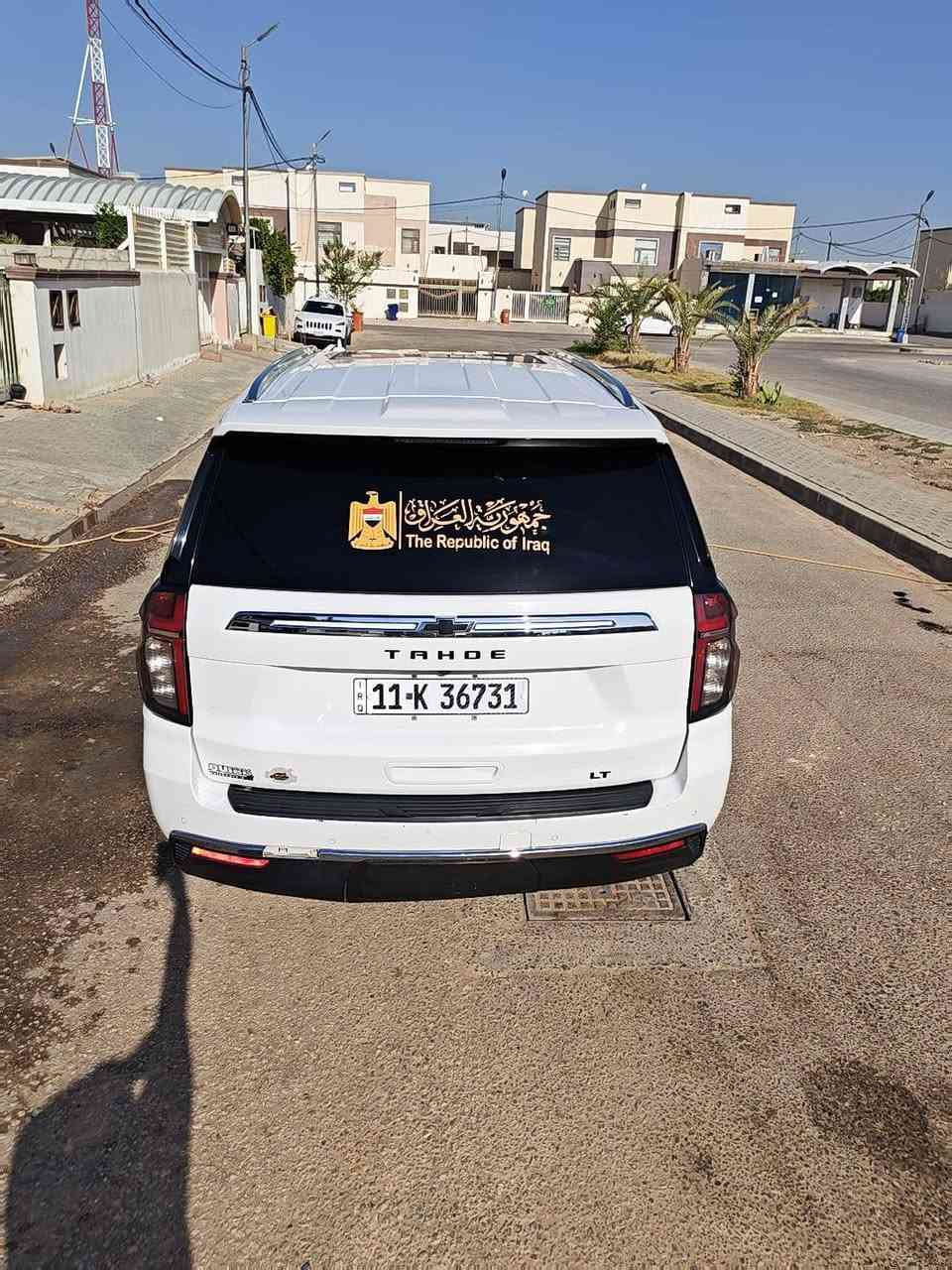 السلام عليكم موجودة بالنجف مجمع الأميرات السكني للبيع فقط
بيه واتساب *********** شوفرليت تاهو(2022) رقم بغداد أنگليزي السنوية بأسمنا
فول مواصفات للأخير واحد على واحد فئة(LT1)
مواصفات البريمير المعروفة
بعض المواصفات
١/ حجم المحرك V8
5300 ,المرغوب

مع گير 10 نمر
أتوماتيك وعادي

٢/ فتحة سقف بنراما على طول السقف

٣/ صندوك كهرباء شفق + عن طريق القدم

٤/ رادارات أمامي جانبي خلفي 
في جميع الاتجاهات
 مع GBS نڤيگشن 
مع شاشة كبيرة 
 تدعم كار بلي

٥/ كل كراسي كهرباء
مع جلد أسود ملكي 
كل الكراسي منفصل سياحي VI

٦/ حساس أمامي خلفي

٧/ كامرات ٣٦٠ درجة في كل الأتجاهات

٨/ مستشعر توقف ذاتي أمامي وخلفي
مع نقطة عمياء 
مع تحذير مغادرة المسار
مع تحذير الأصطدام 

٩/ شاحن لاسلكي 
مع سايد بريك كهرباء 
مع ستيرن كهرباء 
مع جميع وضعيات القيادة 
مع القيادة الذاتية 
مع فول تحكمات ومثبت السرعة
مع تدفئة مقود
والعدادات دجتل 

١٠/ أربع بصمات مع بصمة تشغيل والتشغيل عن بعد

١١/ دفع رباعي
مع مانع تزحلق
مع مري الجانبية شفط

١٢ /تبريد ثلاث قطع منفصلة بالعمل

معلومات السيارة

**السيارة عليها كت برايمر أصلي دعامية+شباك+ويل كب

السيارةوارد أمريكي صور حادثها مع سونارها مرافق بالمنشور مع فديو واقع الحال الها 
 
***حادثها فقط دعامية مبدلة+جاملغ أمامي نفسه صبغ كلير بدون معجون وملاون وياه  نص باب السايق من جوه مع باب الورى السايق جزء منه كلير ملاوم فقط بدون معجون بدون حادث 

***********
بيه واتساب 

✅السعر (365$)ورقة
وبيها مجال حق الله 
 
أسف الإطالة لذكر جميع التفاصيل 
 
أرجوكم أدعو لنا 
بالخير و الرزق
#خادمكم-النجفي النجف, العراق
